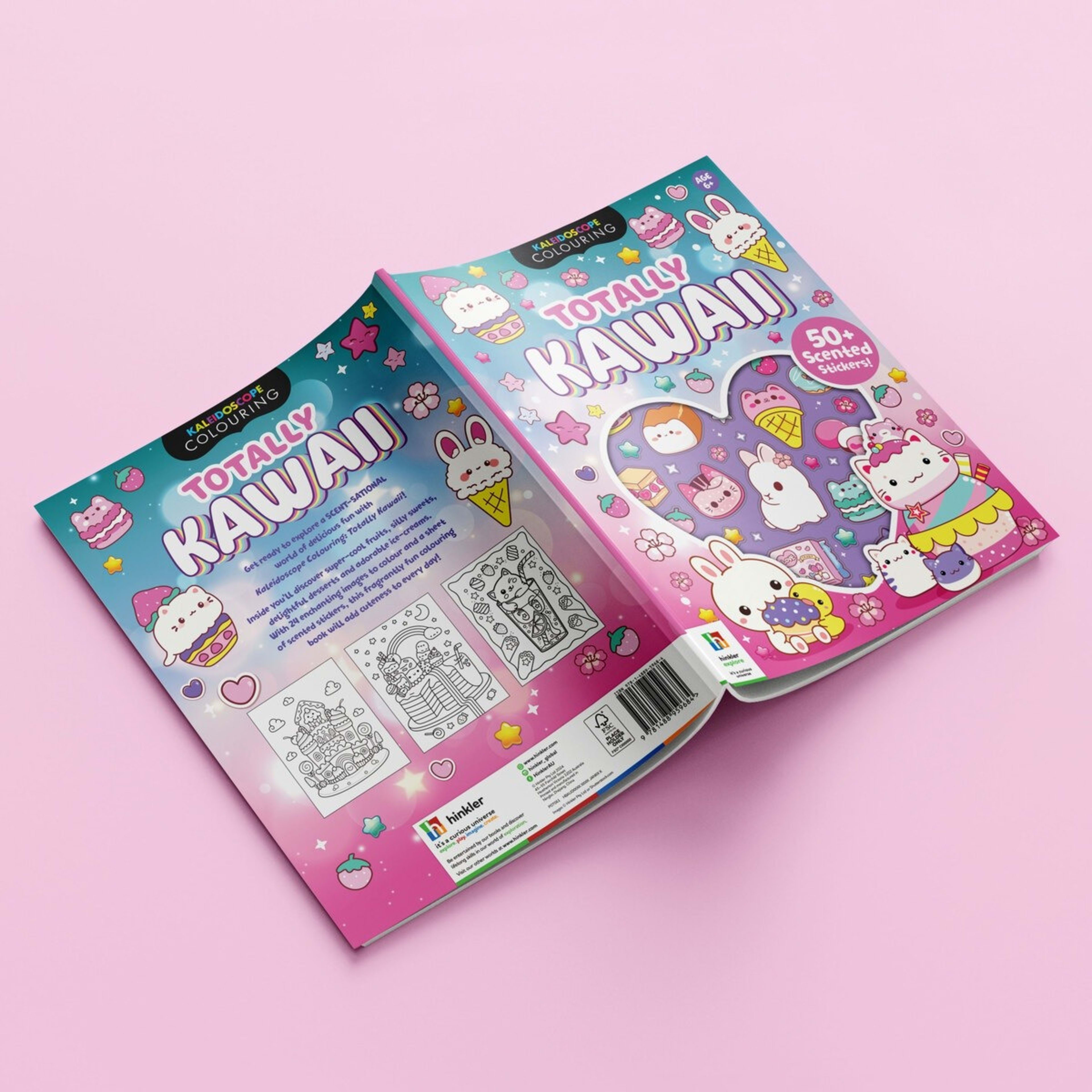 6 Kaleidoscope Colouring: Totally Kawaii - Book, 6 of 6