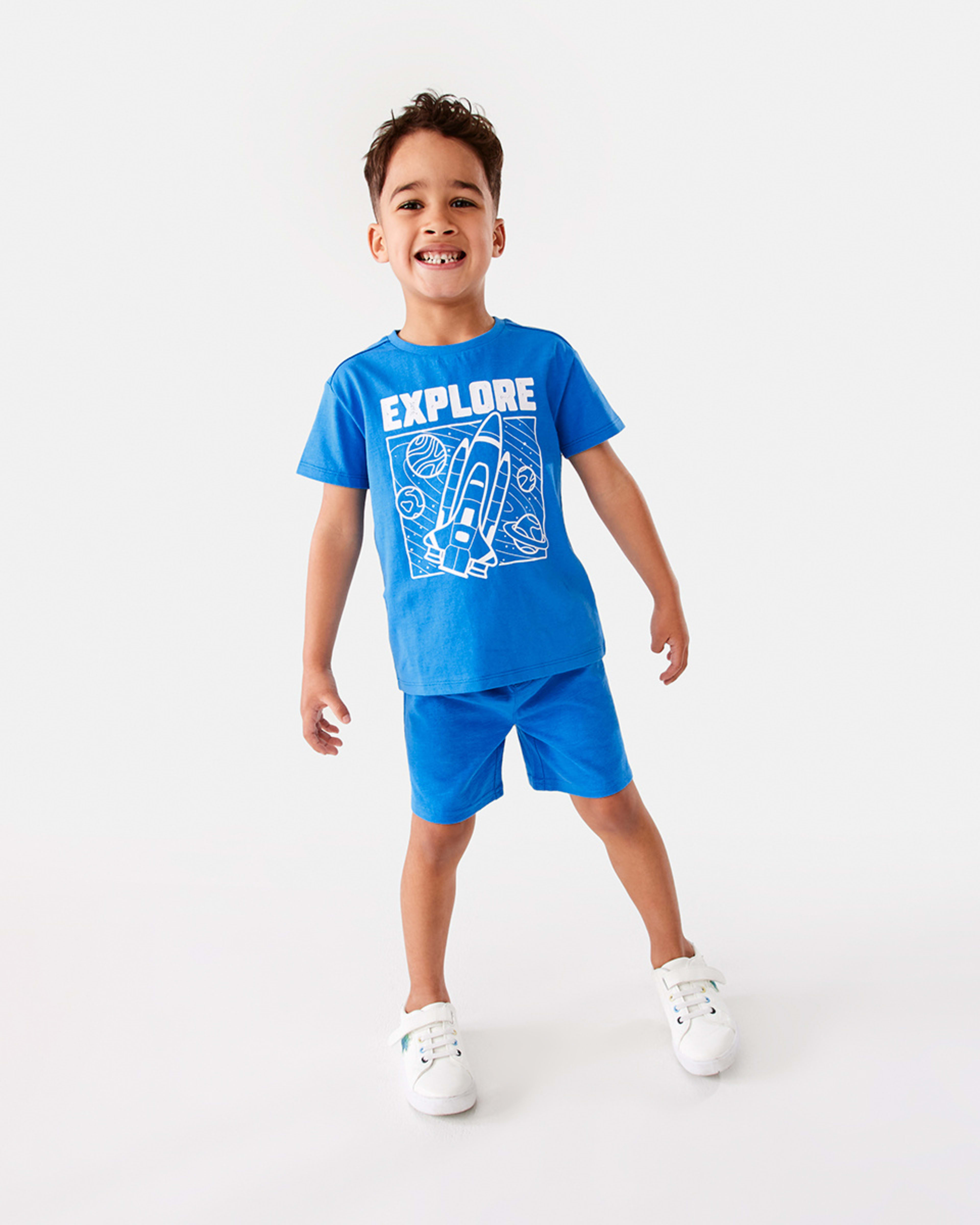 5 Chest Print T-shirt Fren Space, 5 of 8