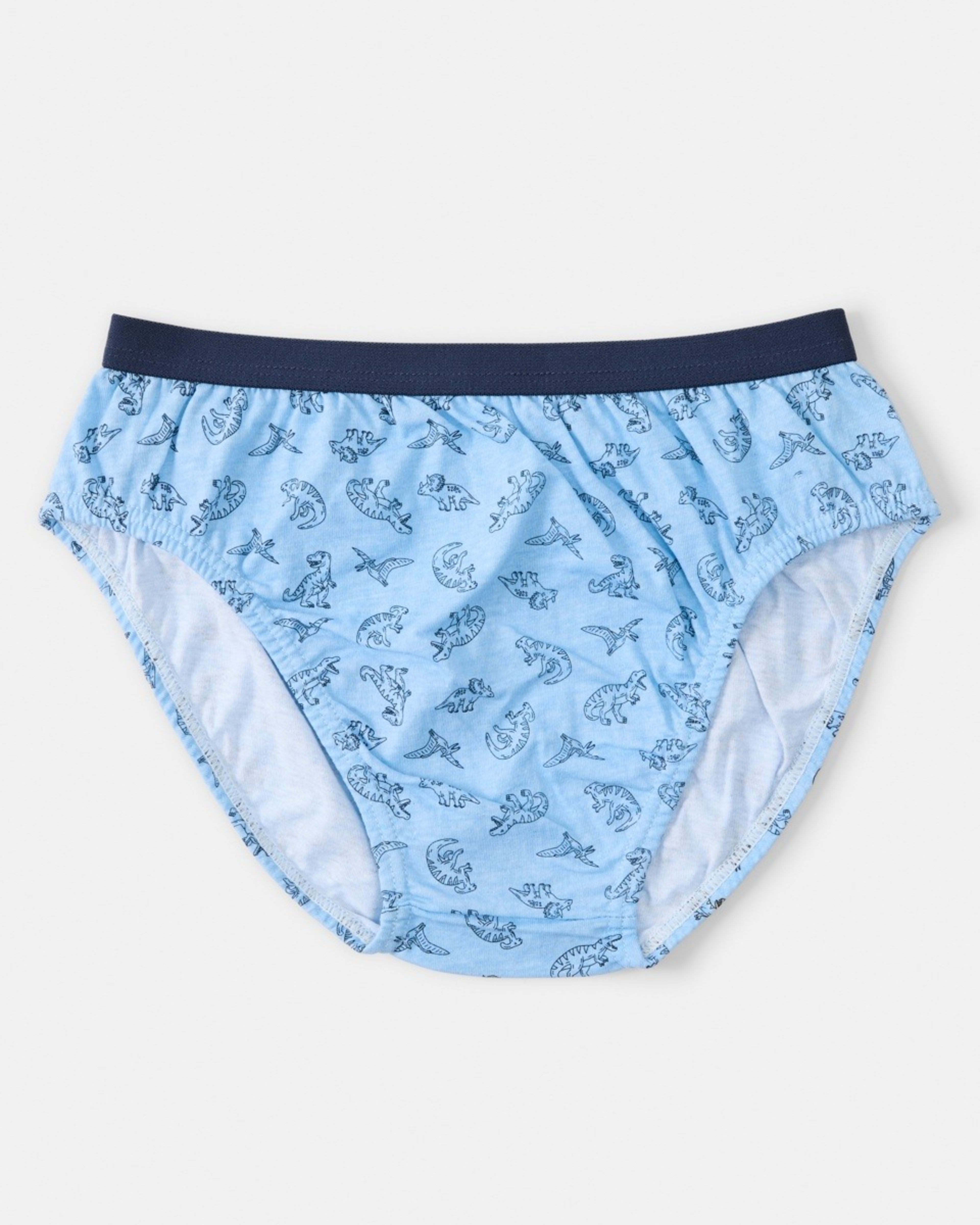 8 7 Pack Days Of The Week Briefs DINOS, 8 of 9