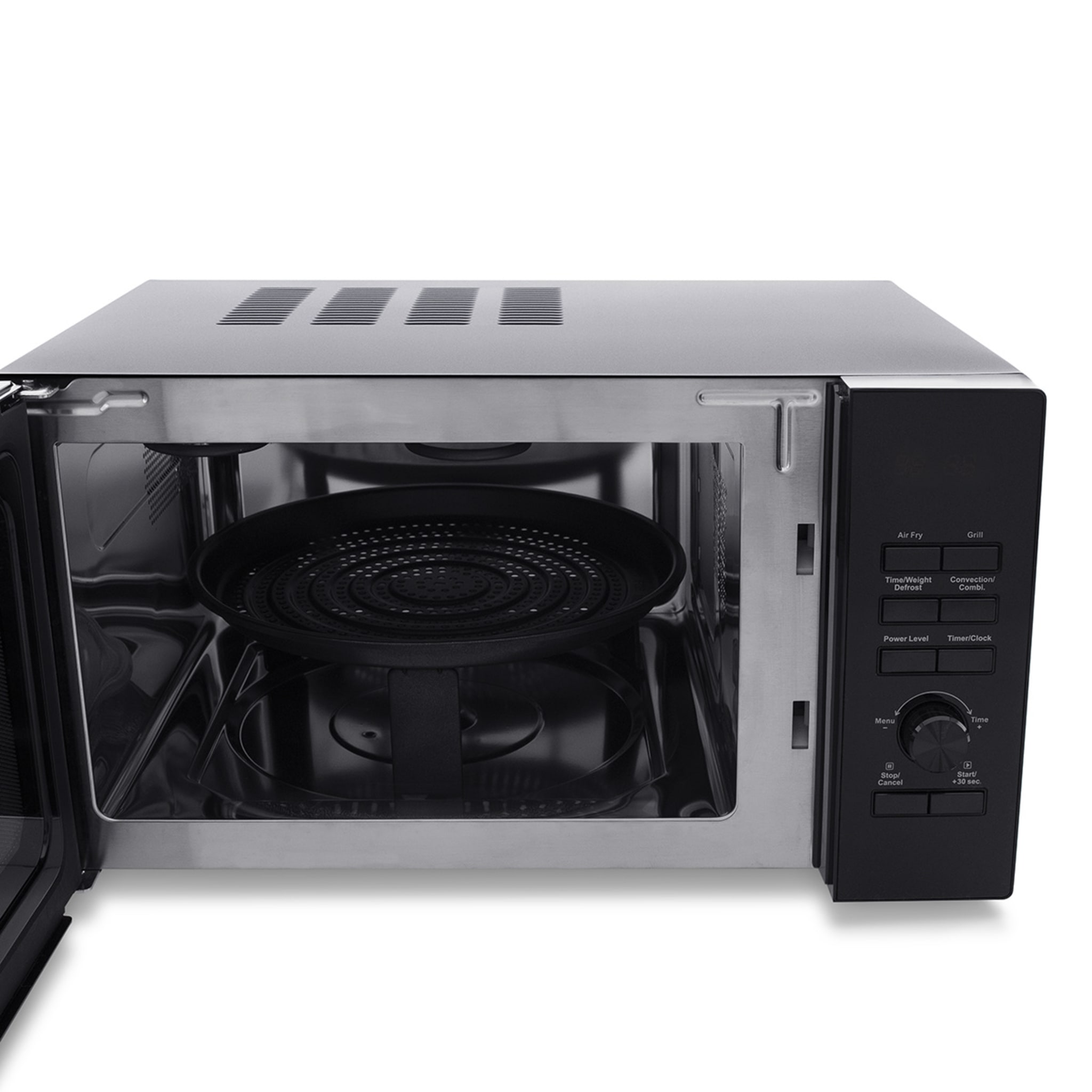 28L Air Fryer Convection Microwave Black Kmart