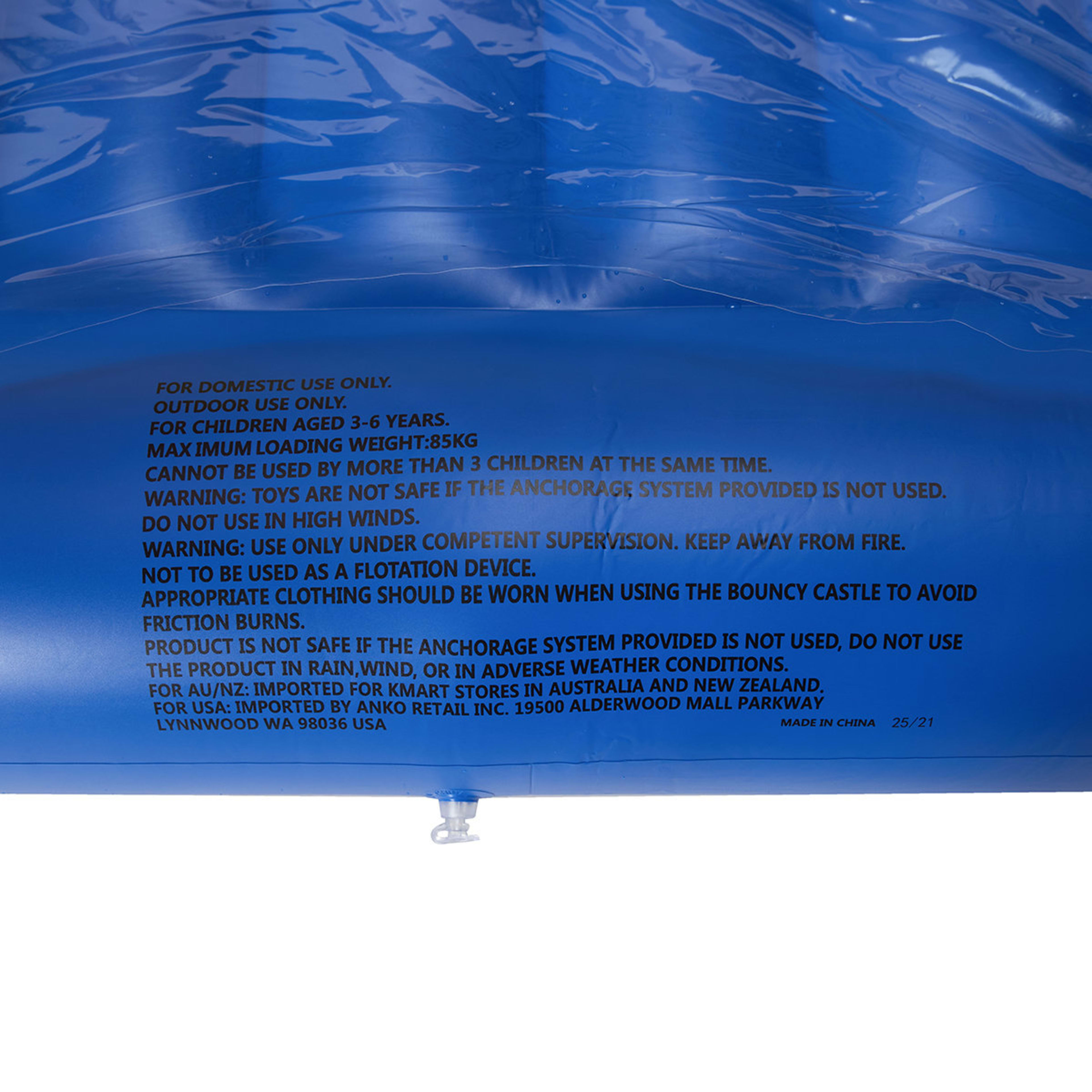 Inflatable Bouncy Castle Kmart