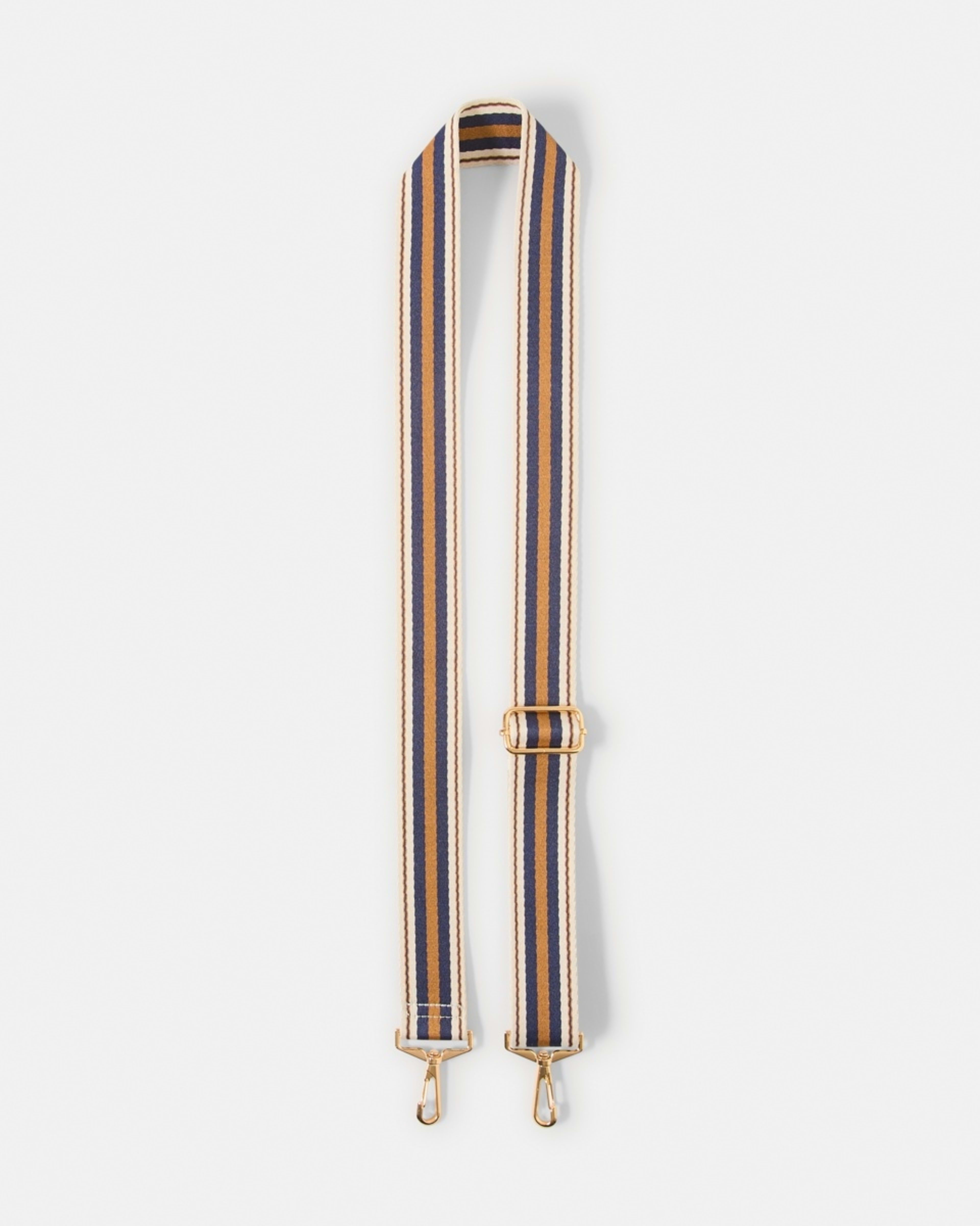 1 Bag Strap NVY STRIPE, 1 of 4