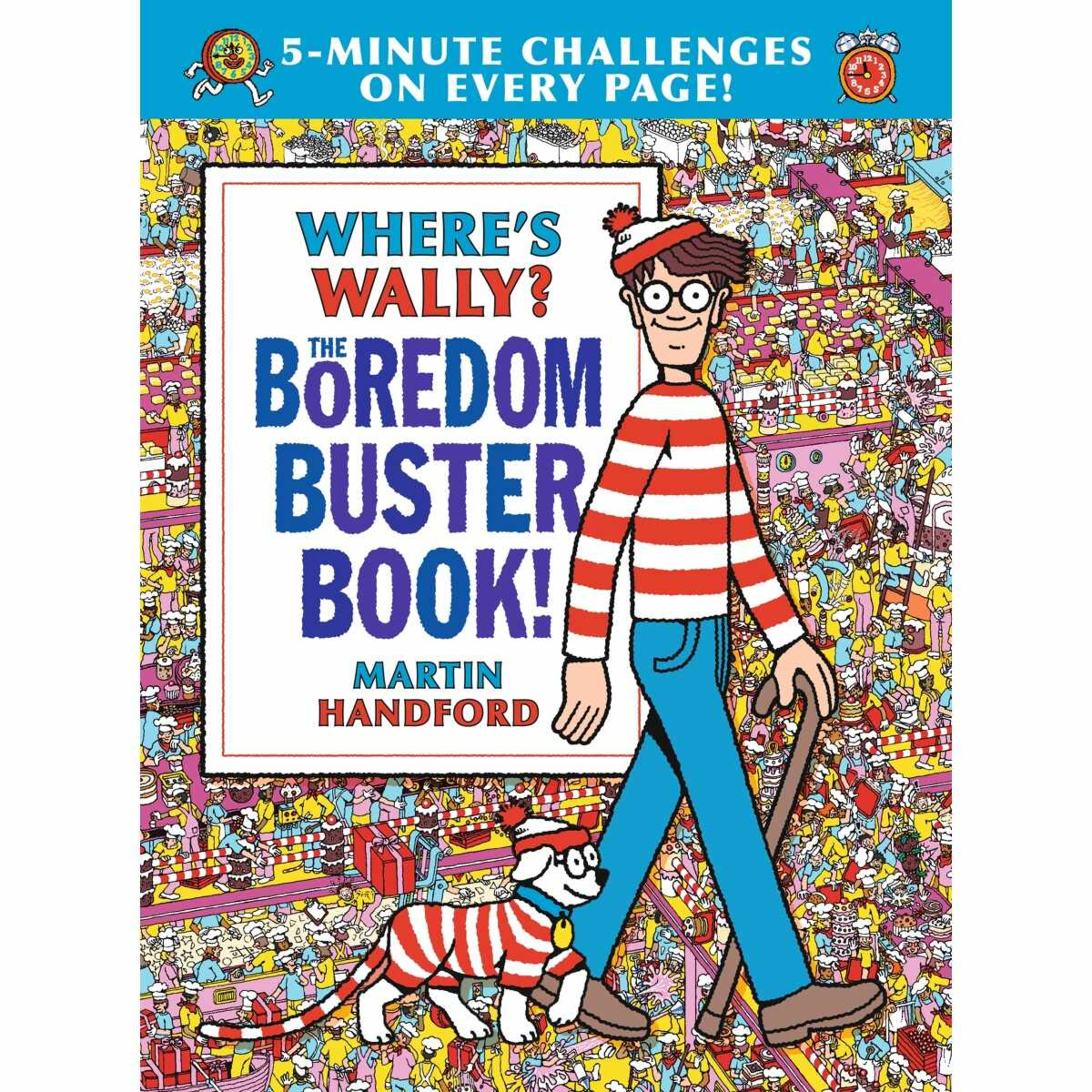 1 Where's Wally? The Boredom Buster Book! by Martin Handford - Book