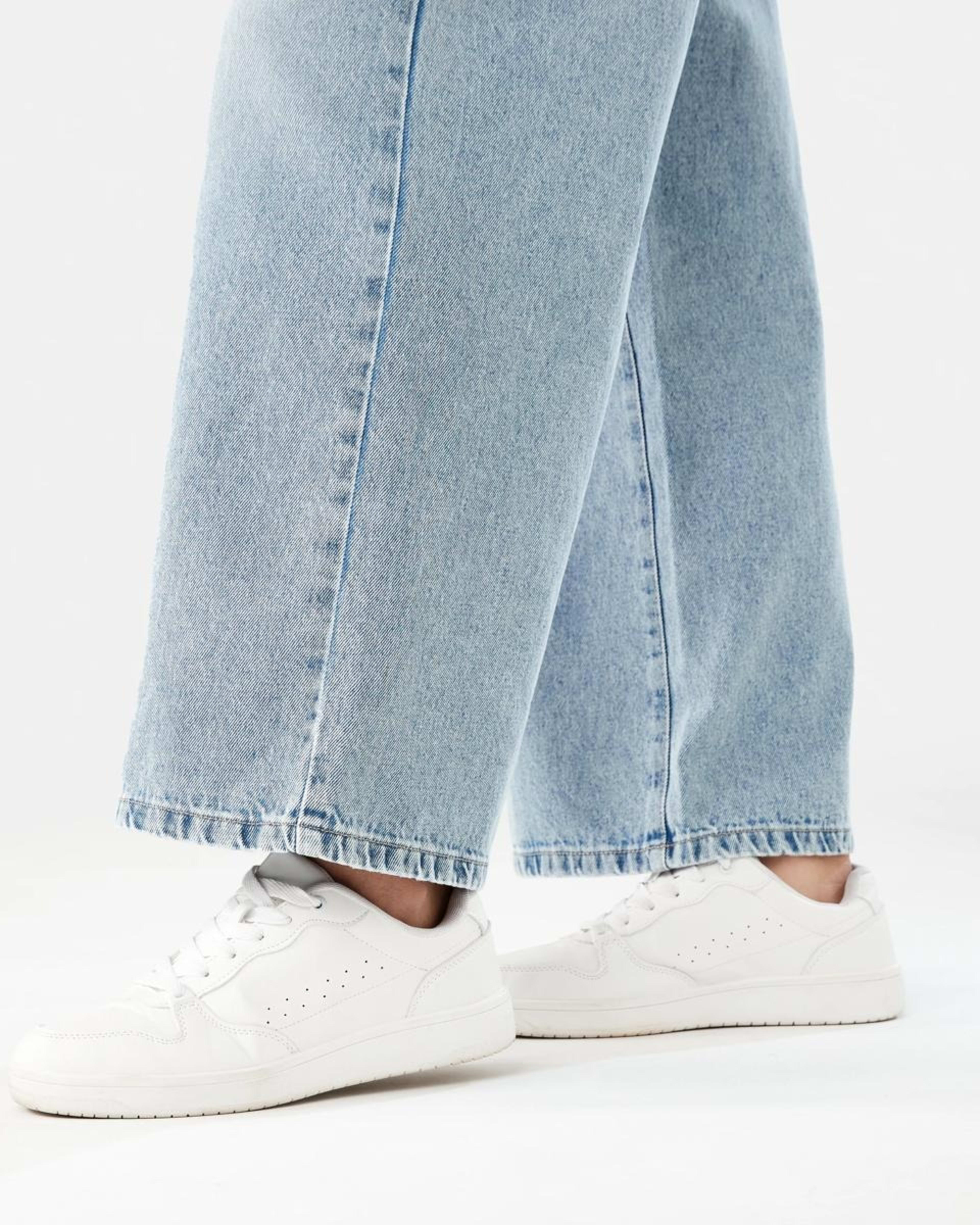 7 Wide Leg Jeans LIGHT WASH DENIM, 7 of 9