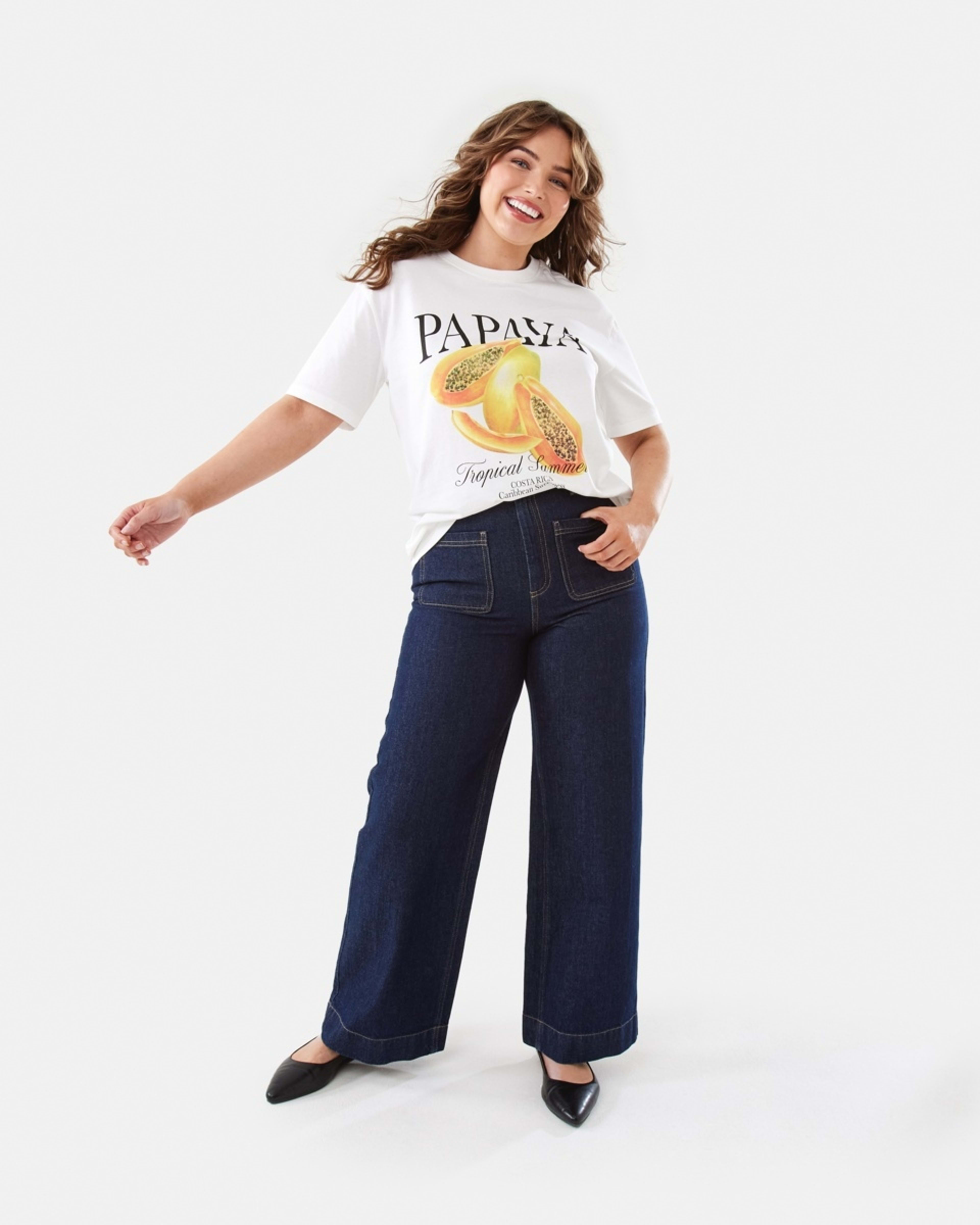 2 Wide Leg Pocket Jeans INDIGO, 2 of 10