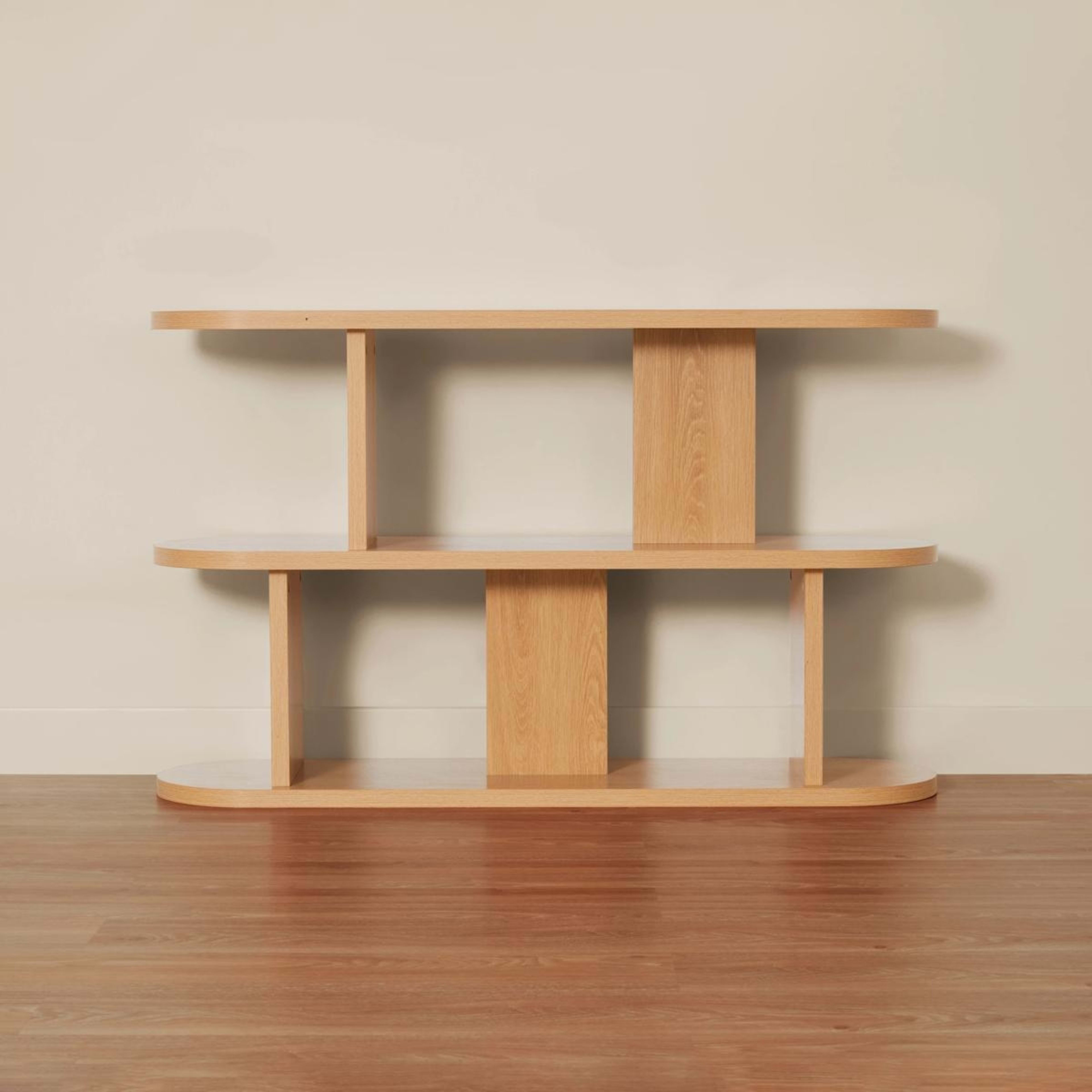 2 3 Tier Bookshelf - Oak, 2 of 6