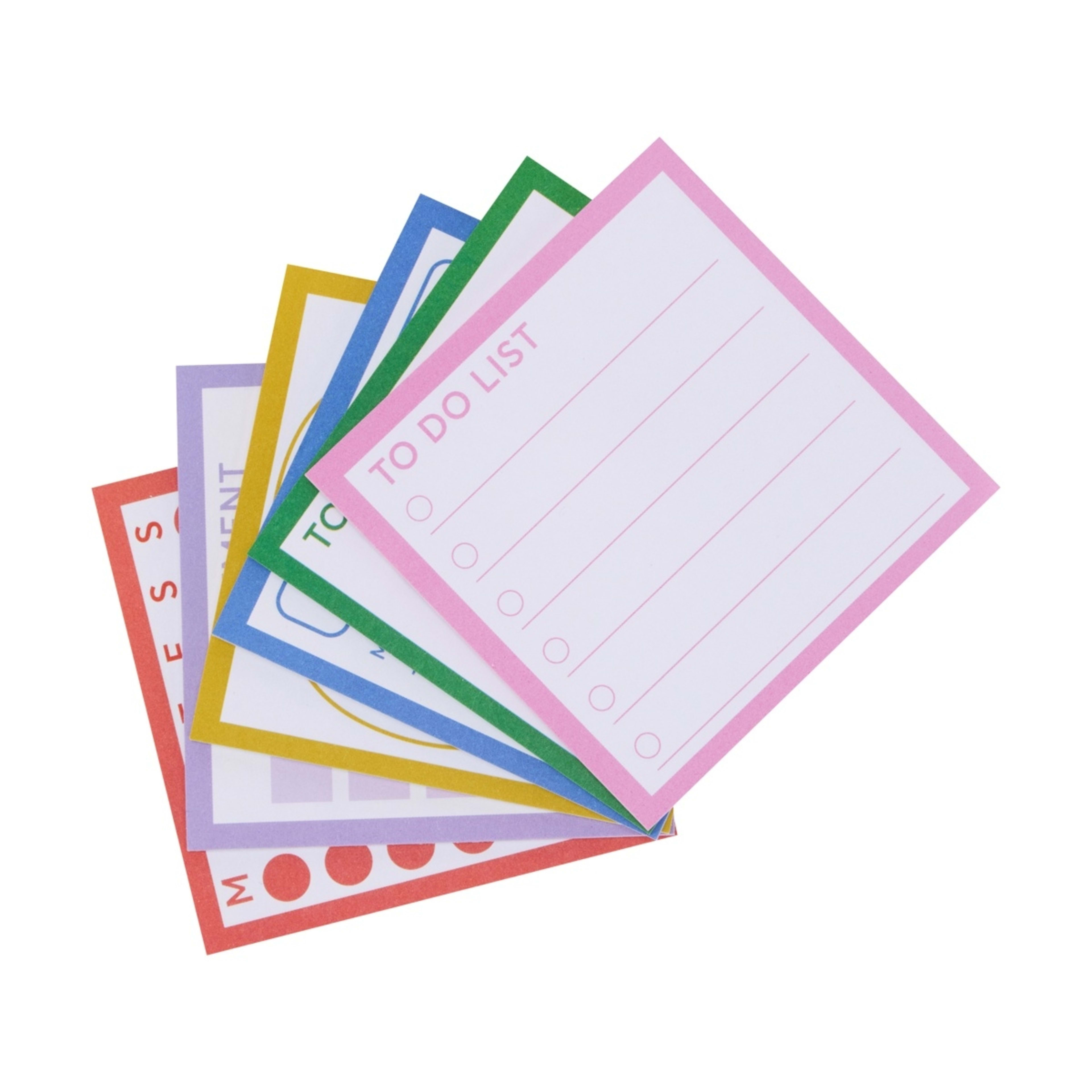 2 6 Pack Sticky Notes Set, 2 of 5