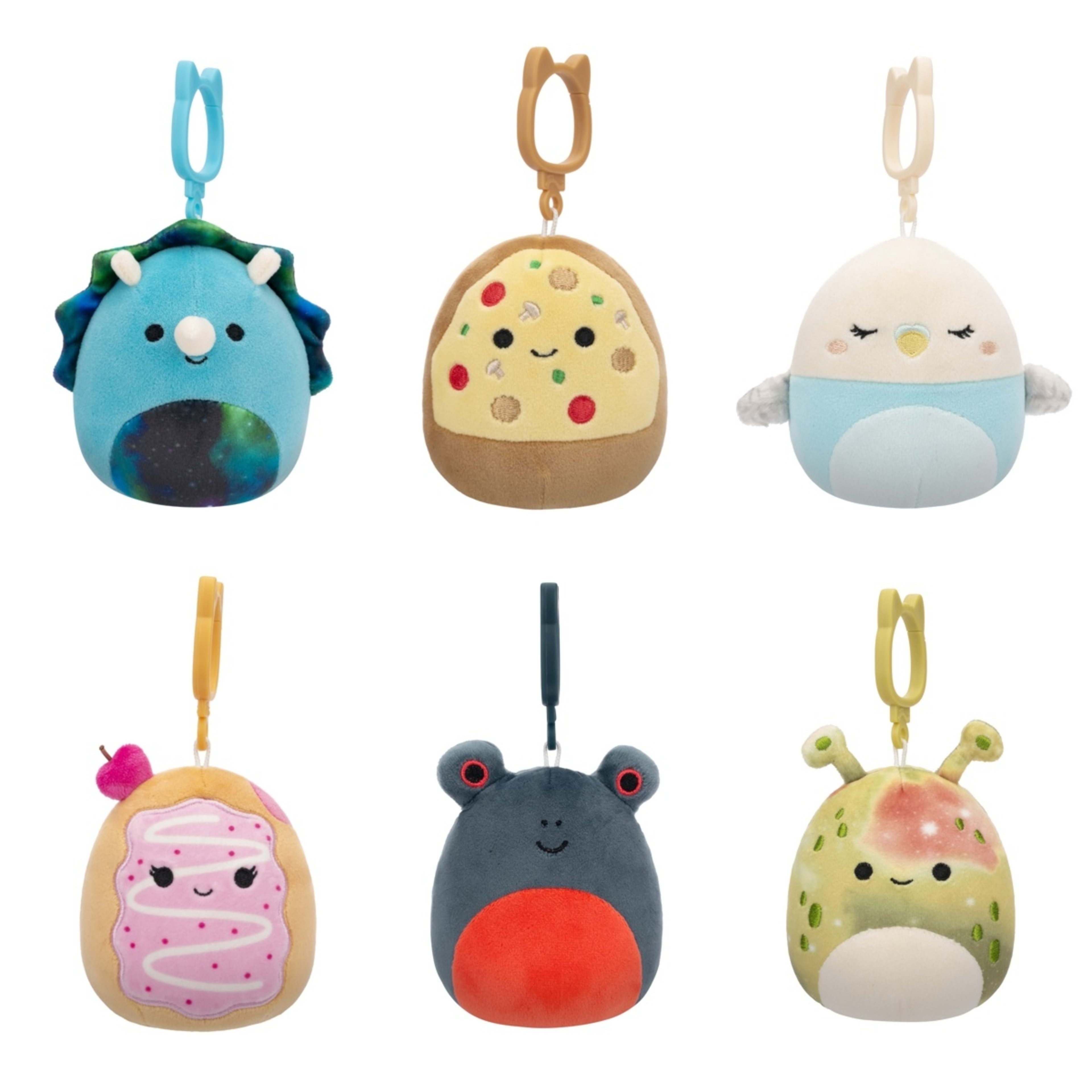 3 9cm Squishmallows Clip-On Plush Toy - Assorted, 3 of 8