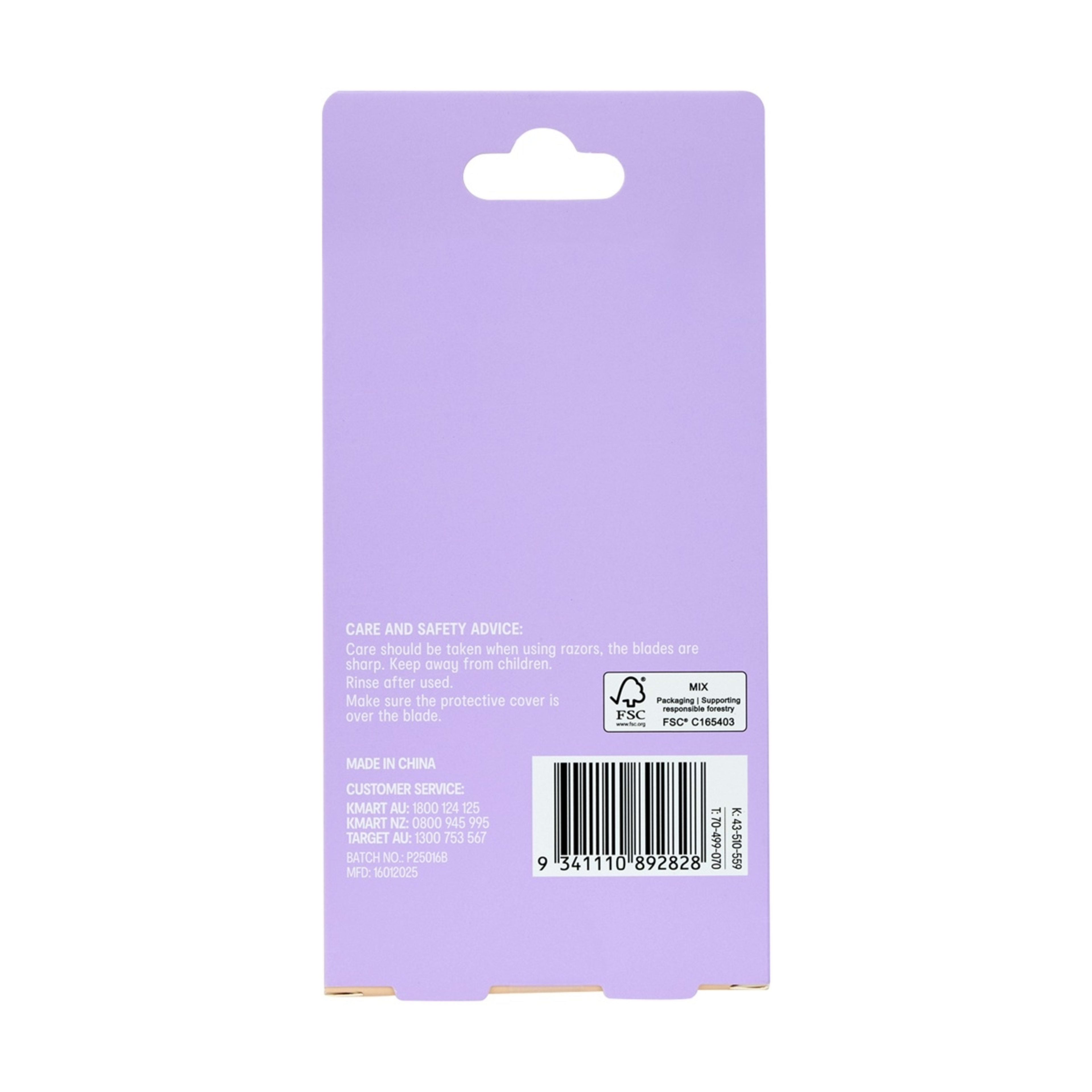 5 OXX Bodycare 3 Pack Smooth Razor Refill Cartridges - White, 5 of 5
