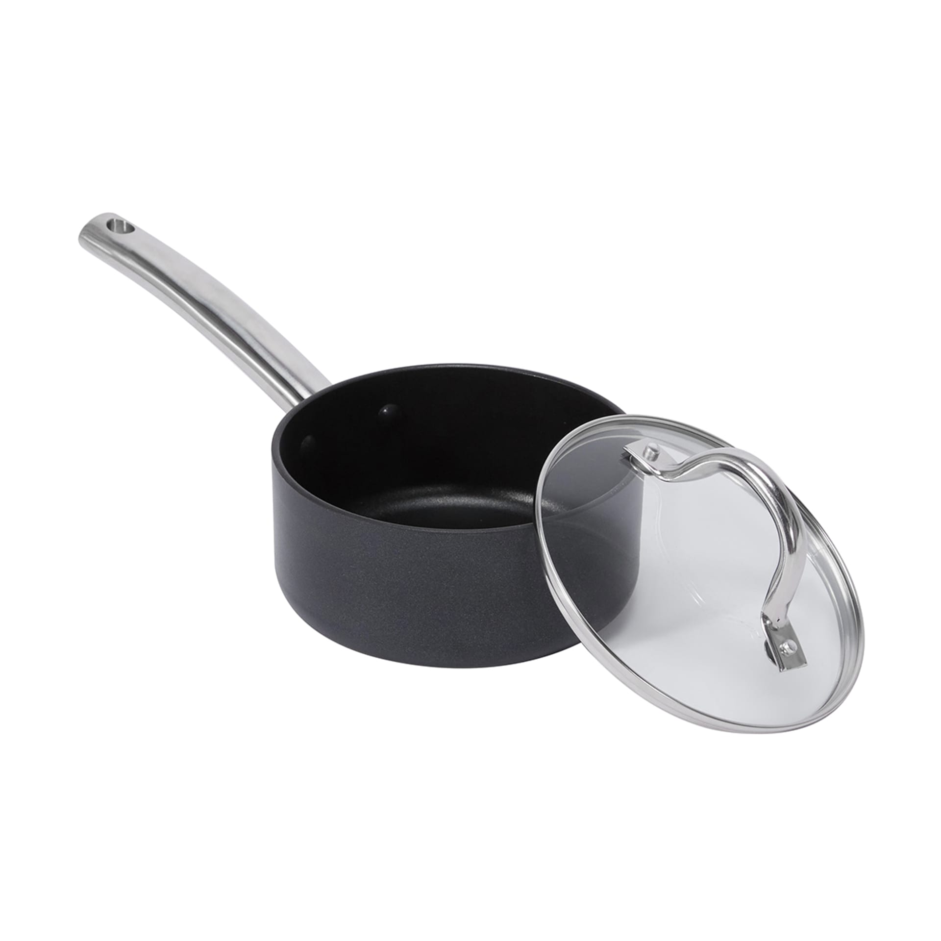 16cm Hard Anodised NonStick Saucepan Kmart