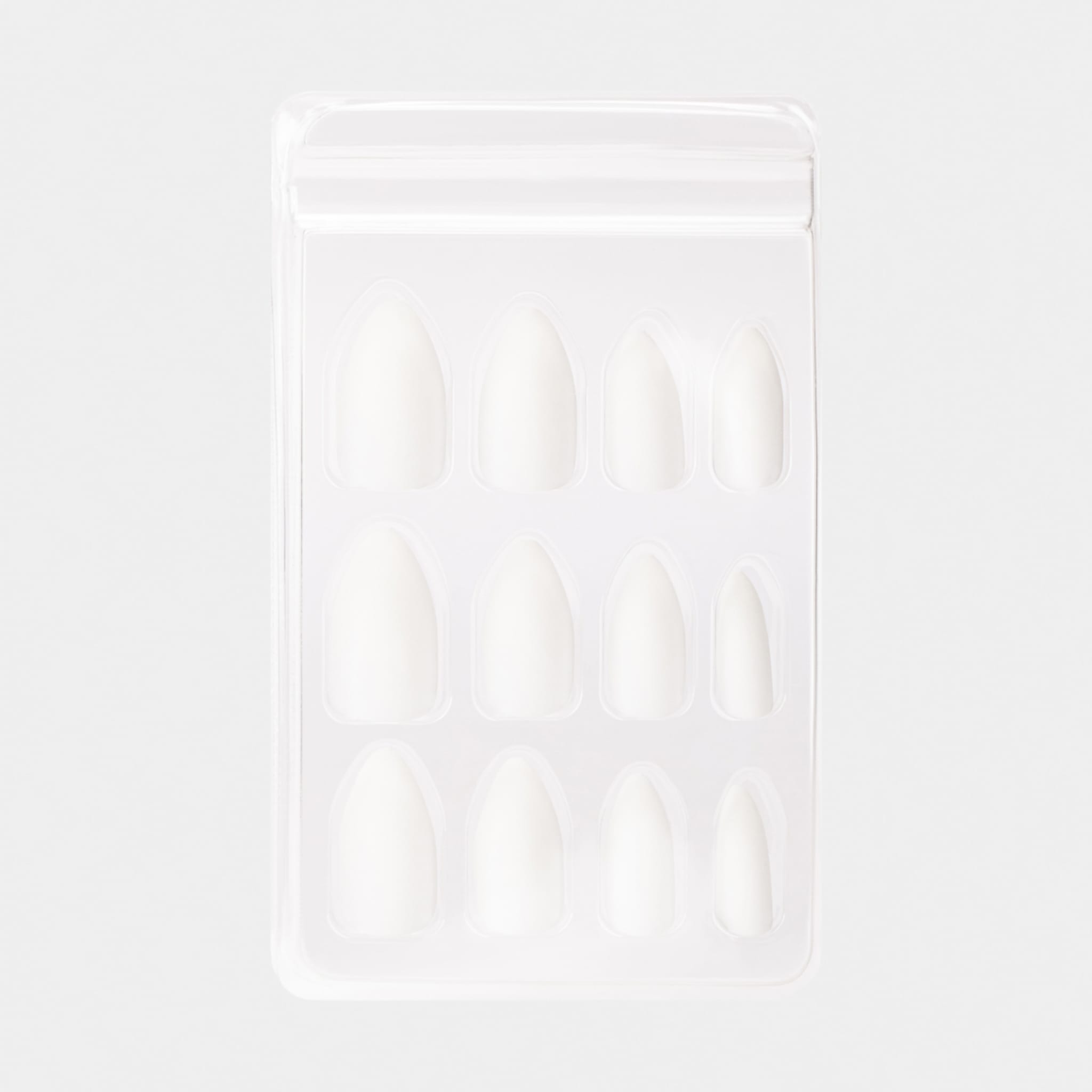OXX Cosmetics 24 Pack Artificial Nails with Adhesive Almond Shape