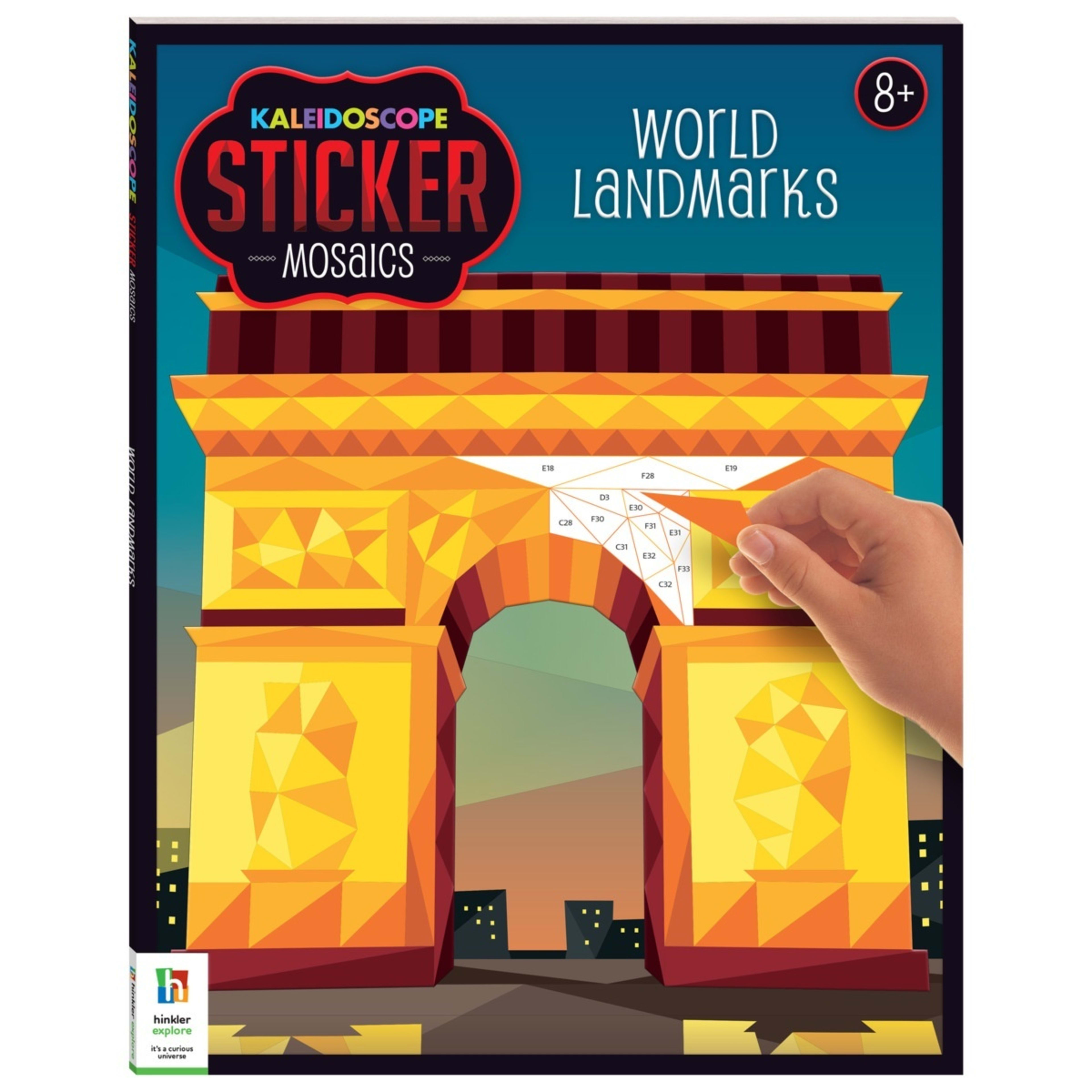 1 Kaleidoscope Sticker Mosaics: World Landmarks​ - Book, 1 of 6