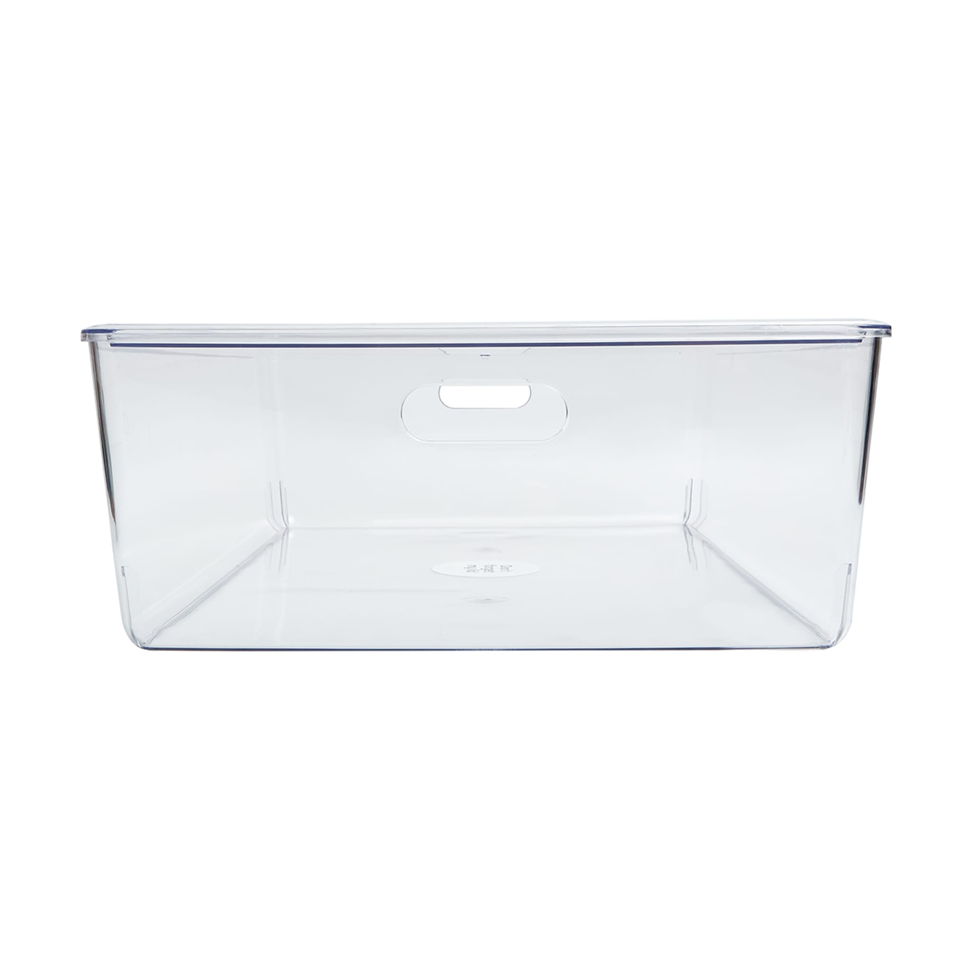 26L Smooth and Shiny Plastic Tub Clear Kmart NZ