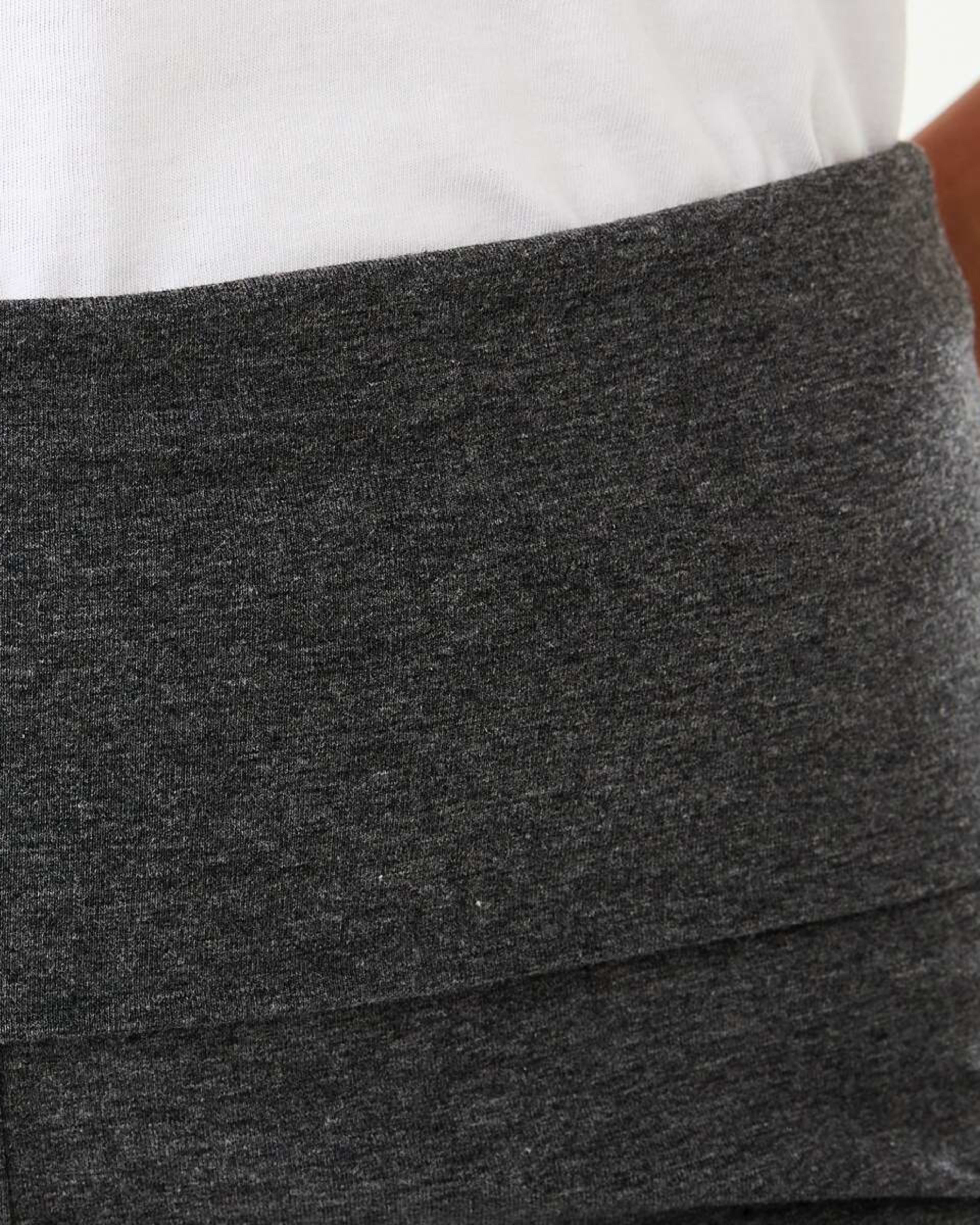 4 Fold Down Flare Pants CHARCOAL MARLE, 4 of 4