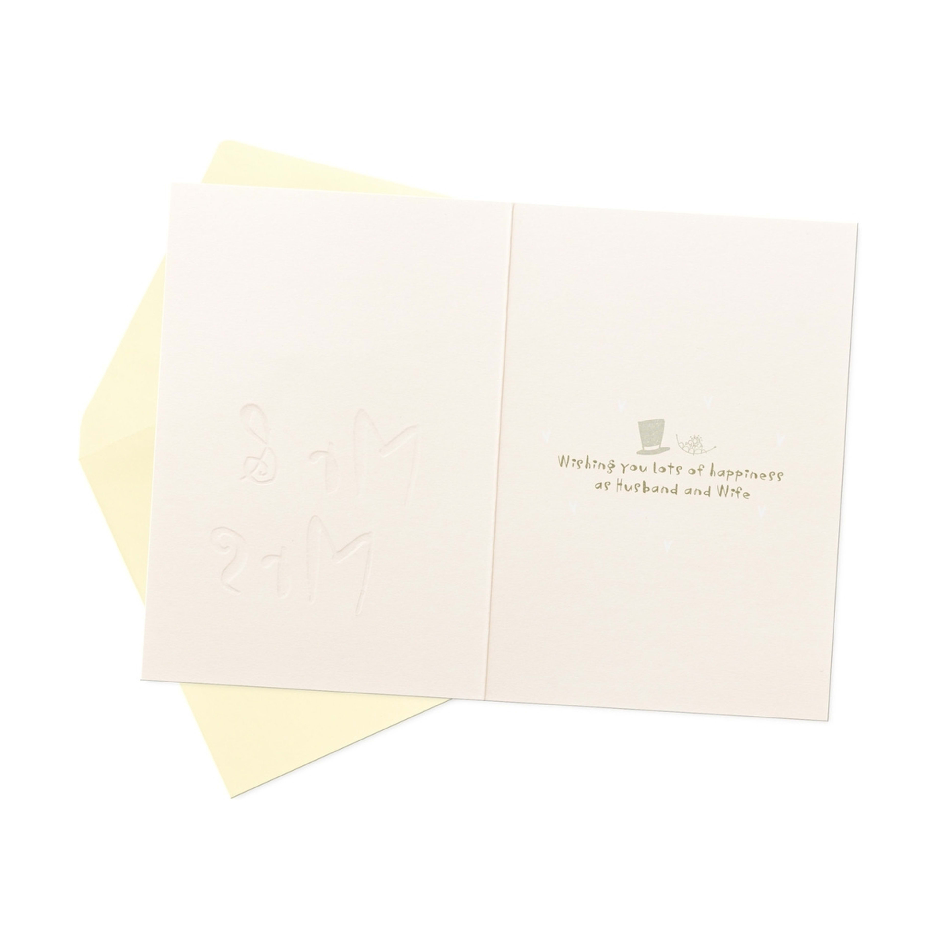 Hallmark Wedding Card Mr & Mrs Kmart