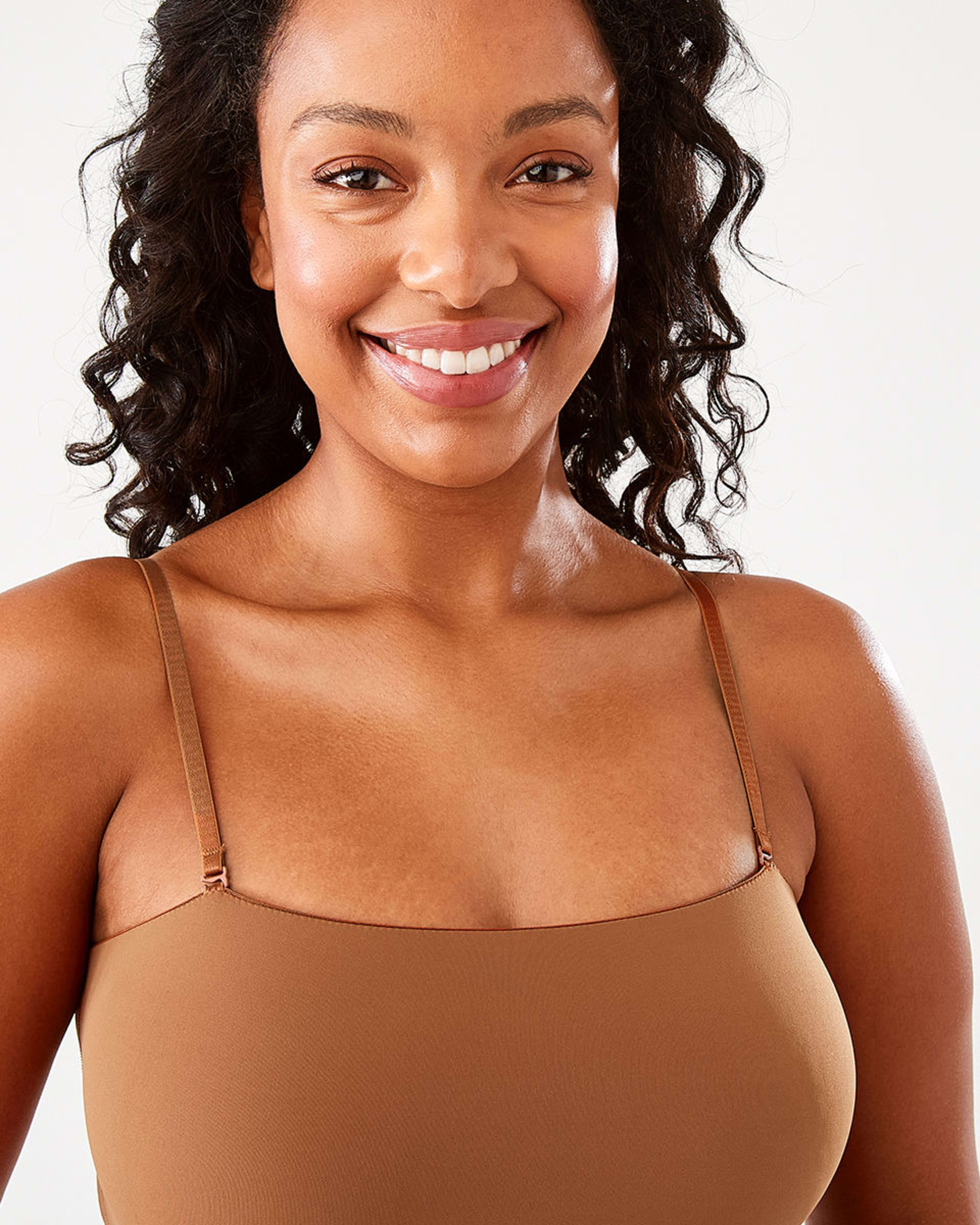 4 Supersoft Bandeau Bodysuit Brnz Brown, 4 of 5