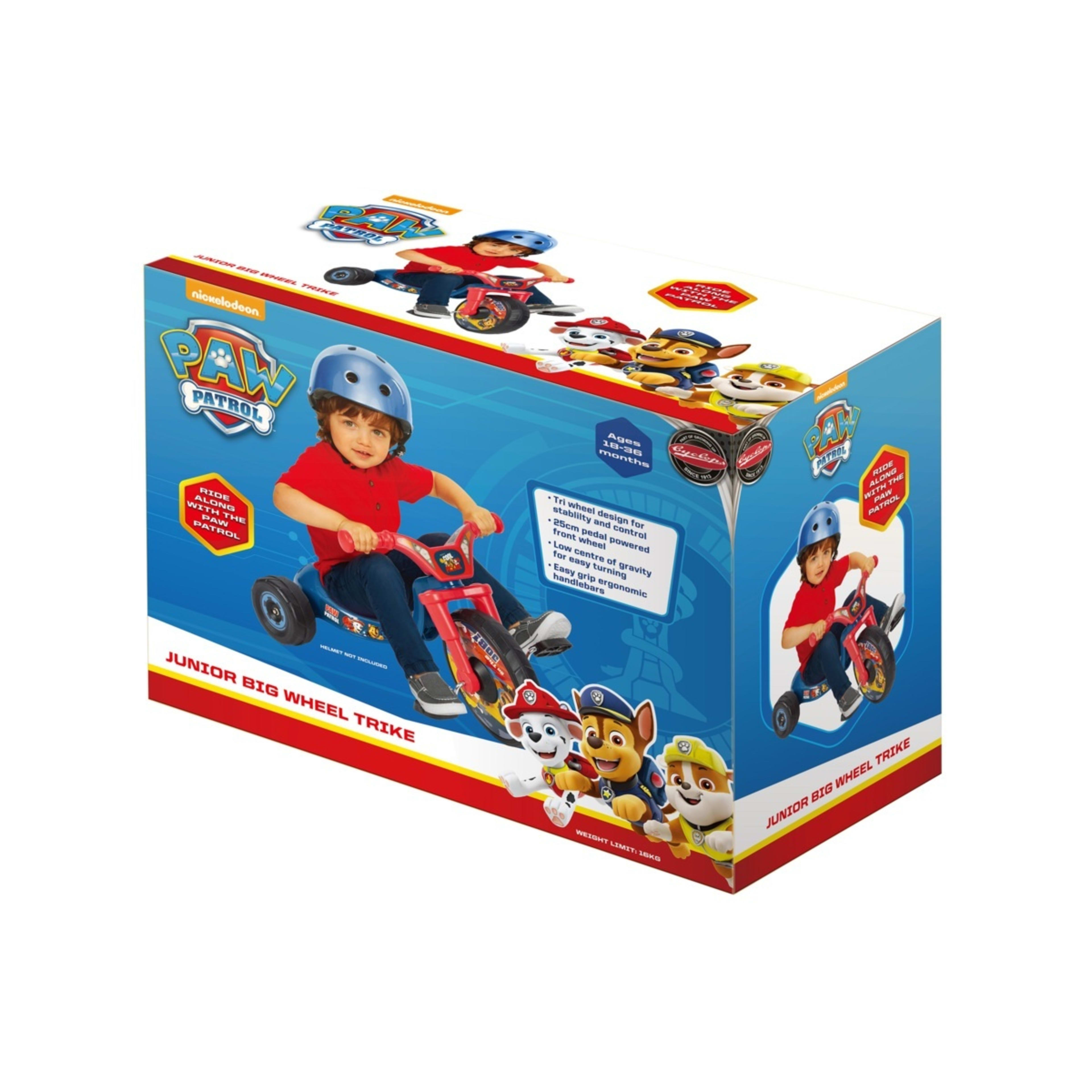 paw patrol trike kmart