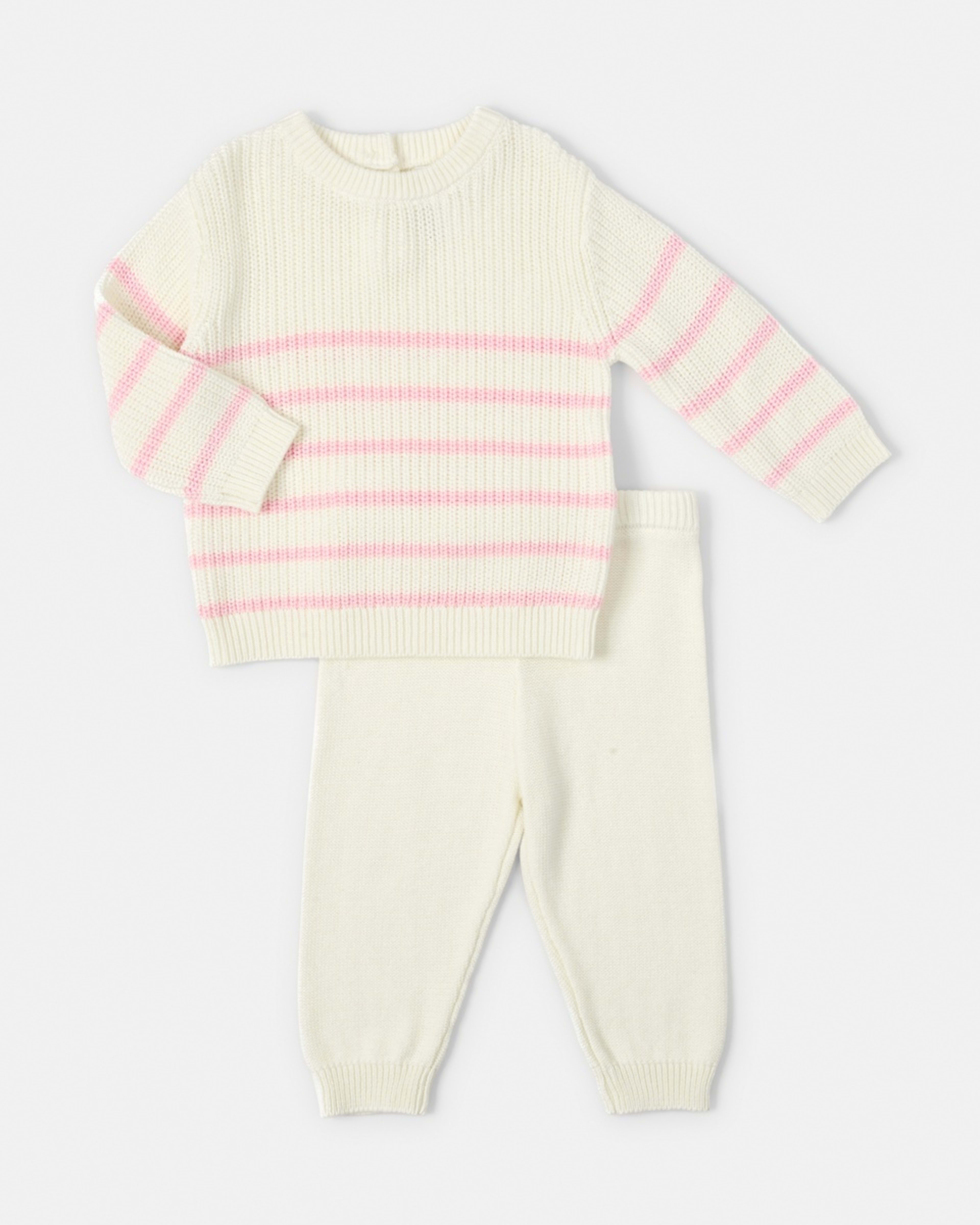 1 Knit Set Wht Egret