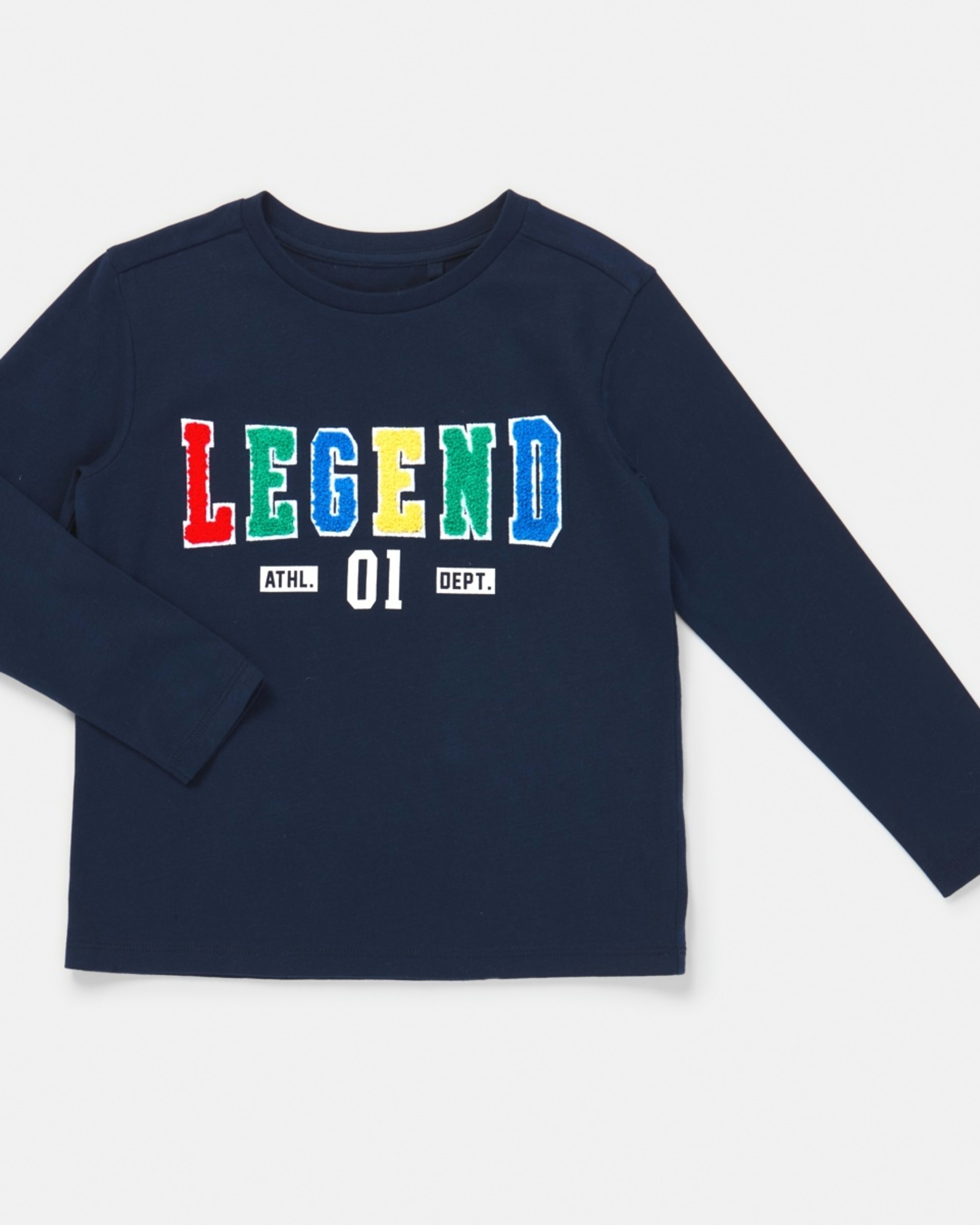 7 Long Sleeve Boucle T-shirt Legend Varsity, 7 of 8