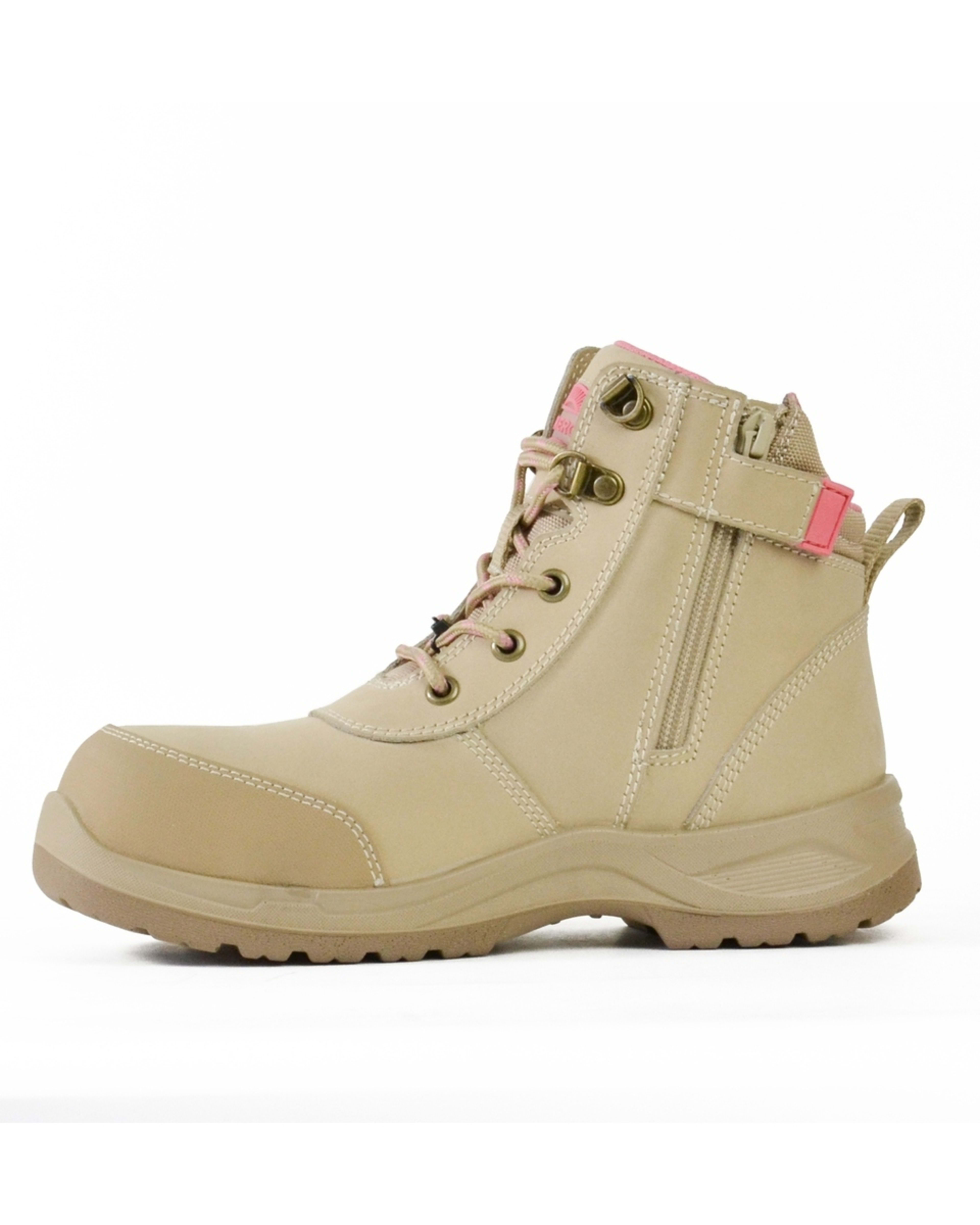Side Zip Work Boots - Kmart