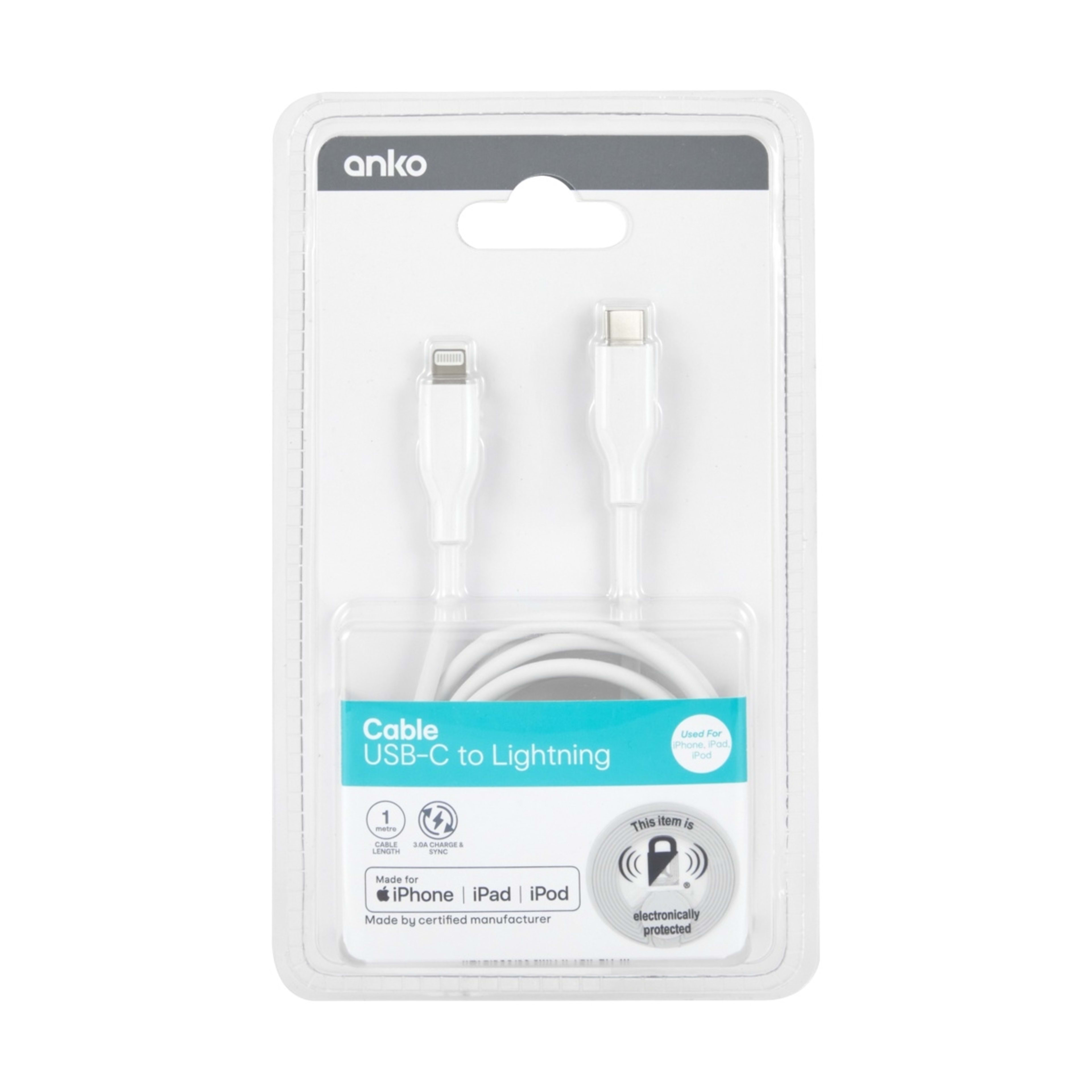 4 USB-C to Lightning Cable - 1m, 4 of 4