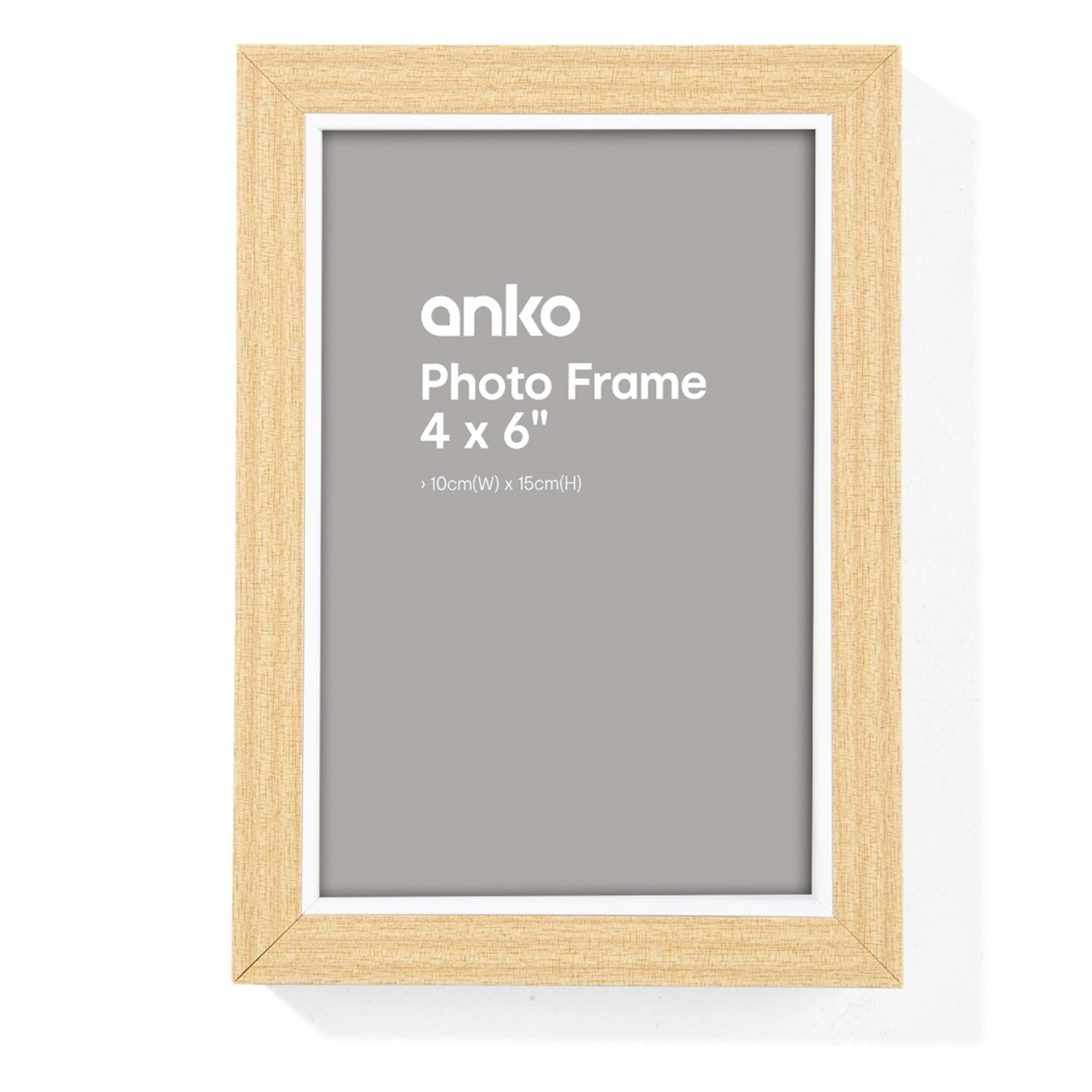 1 Two-Tone Photo Frame - Oak