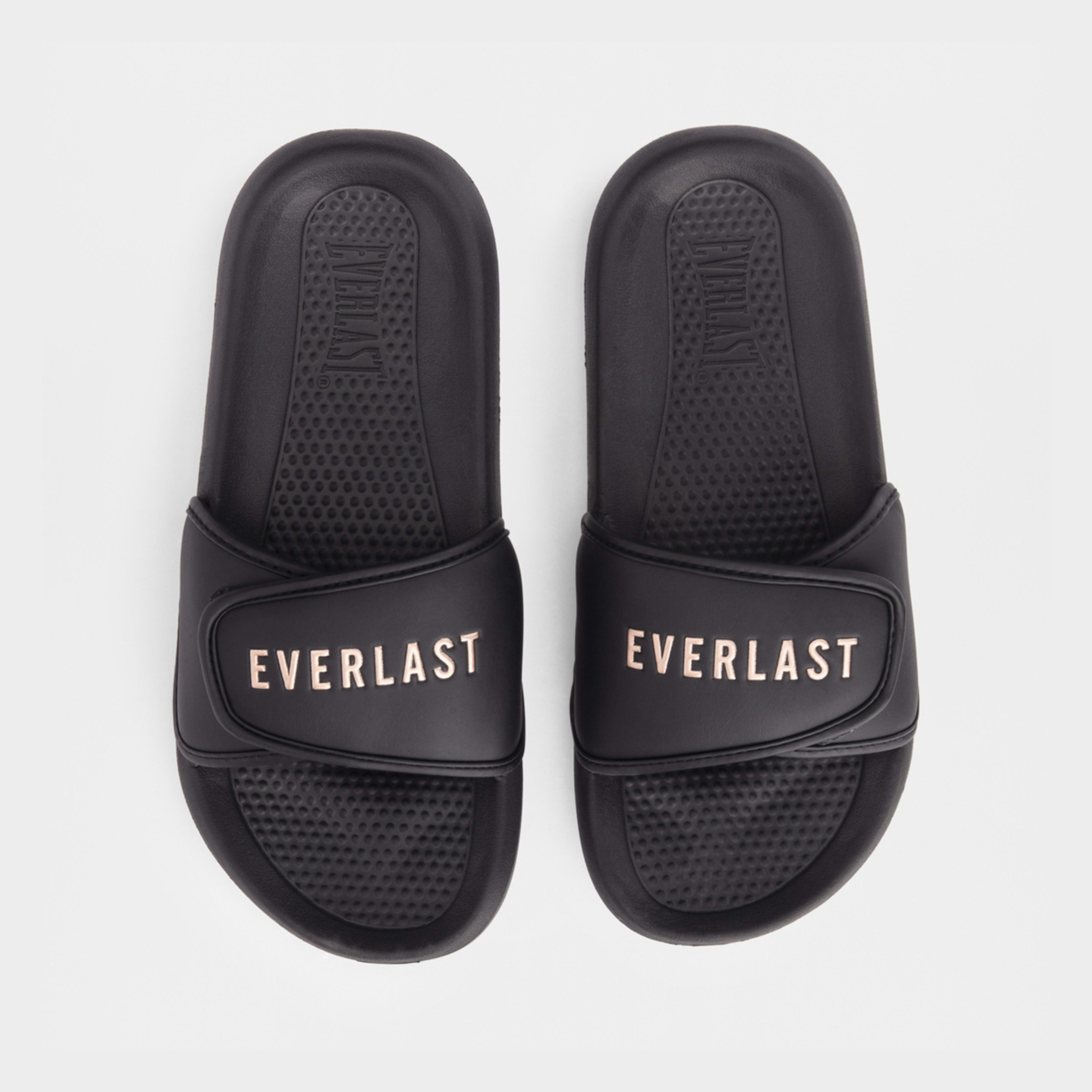 2 Everlast Womens Savannah Slides Blkrgold, 2 of 3