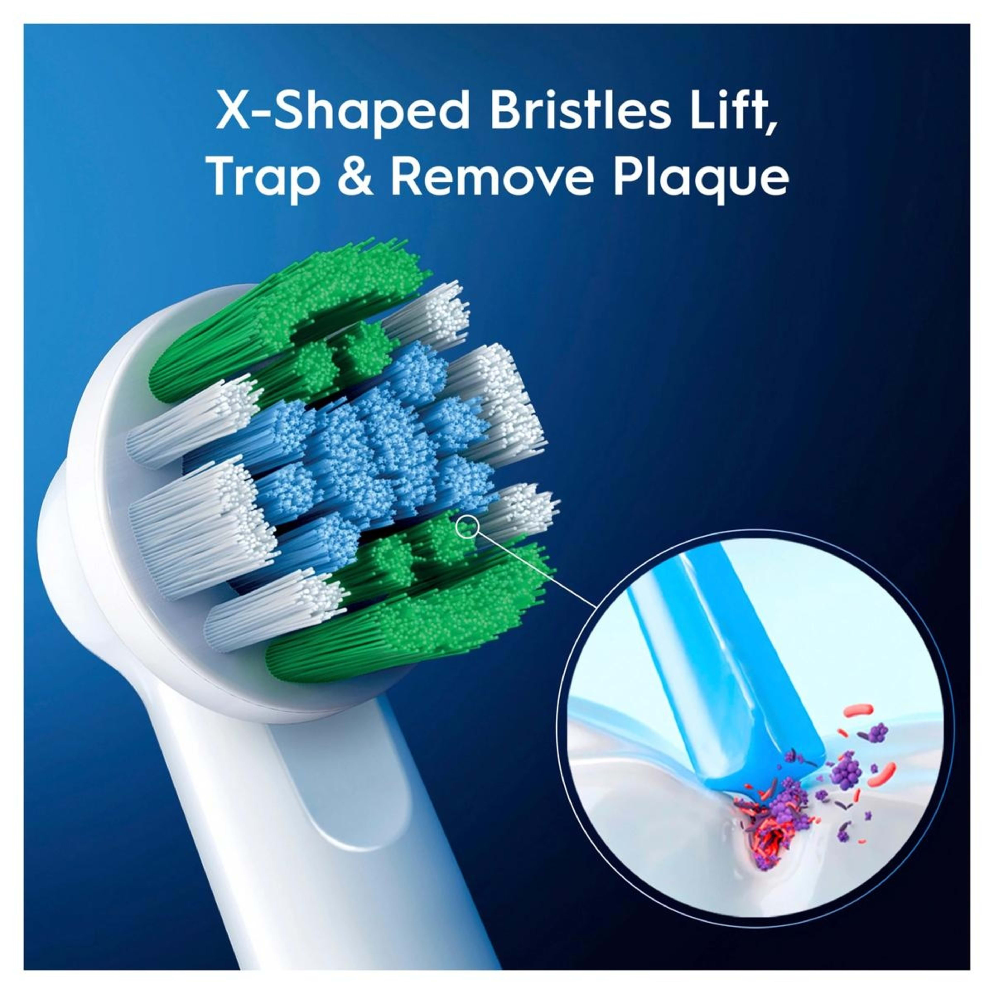 7 Oral-B 3 Pack Precision Clean Brush Heads, 7 of 9