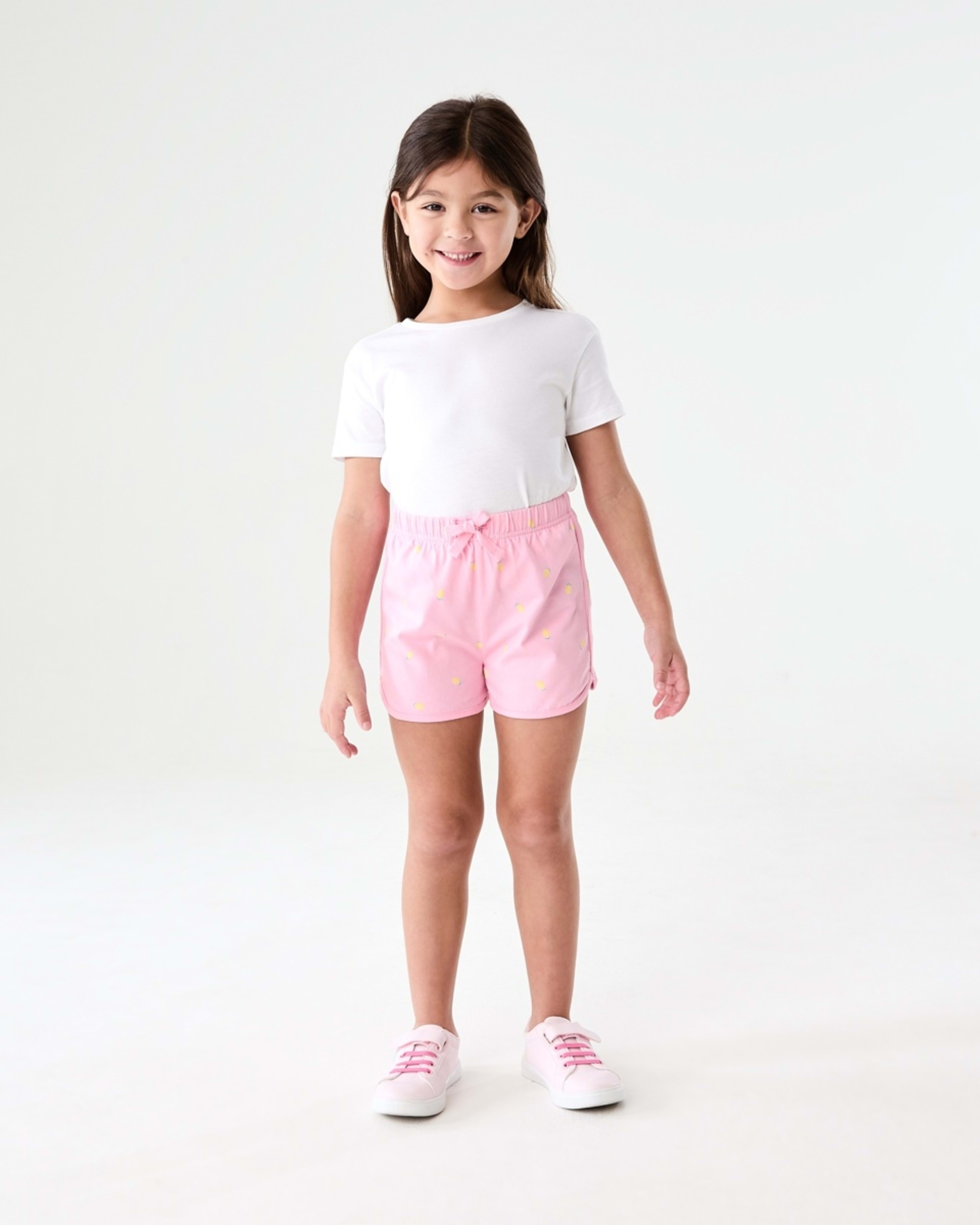 5 Print Jersey Shorts MINI CITRUS PRISMATIC PINK, 5 of 6