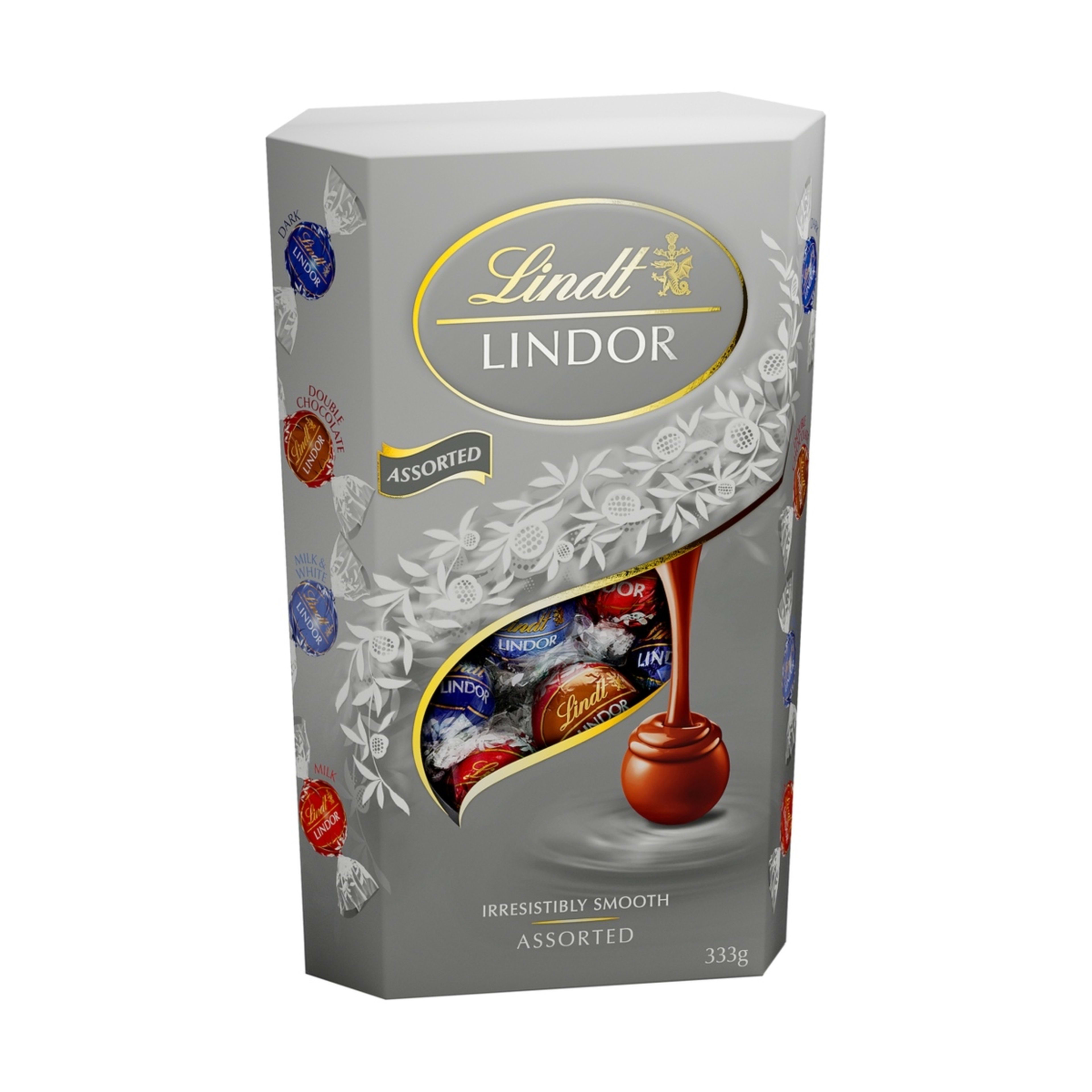 3 Lindt LINDOR Assorted Chocolate Cornet 333g, 3 of 7