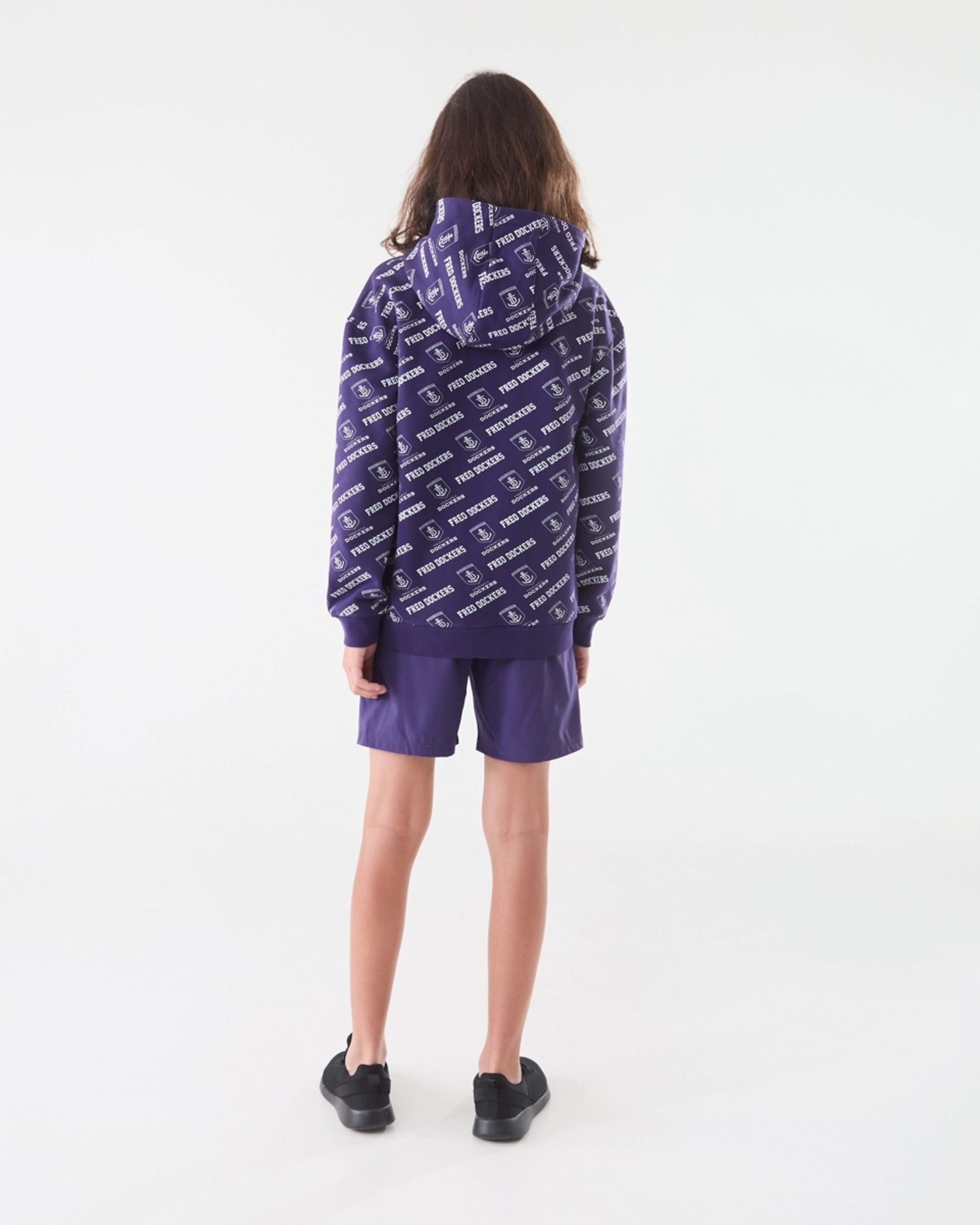 10 Official AFL Kids All Over Print Hoodie Fremantle, 10 of 10