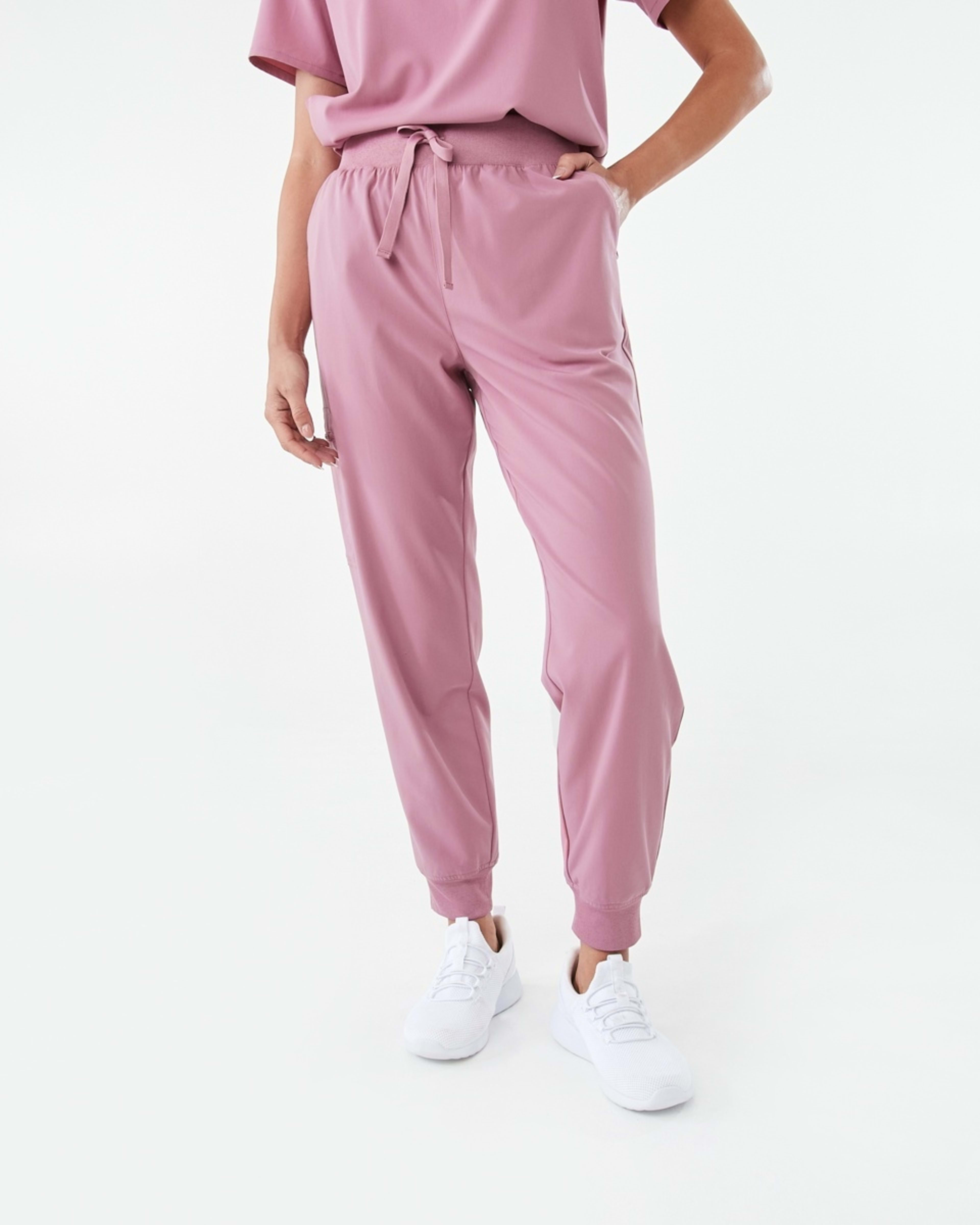 1 Work Jogger Scrub Pants Pnk Rose, 1 of 7