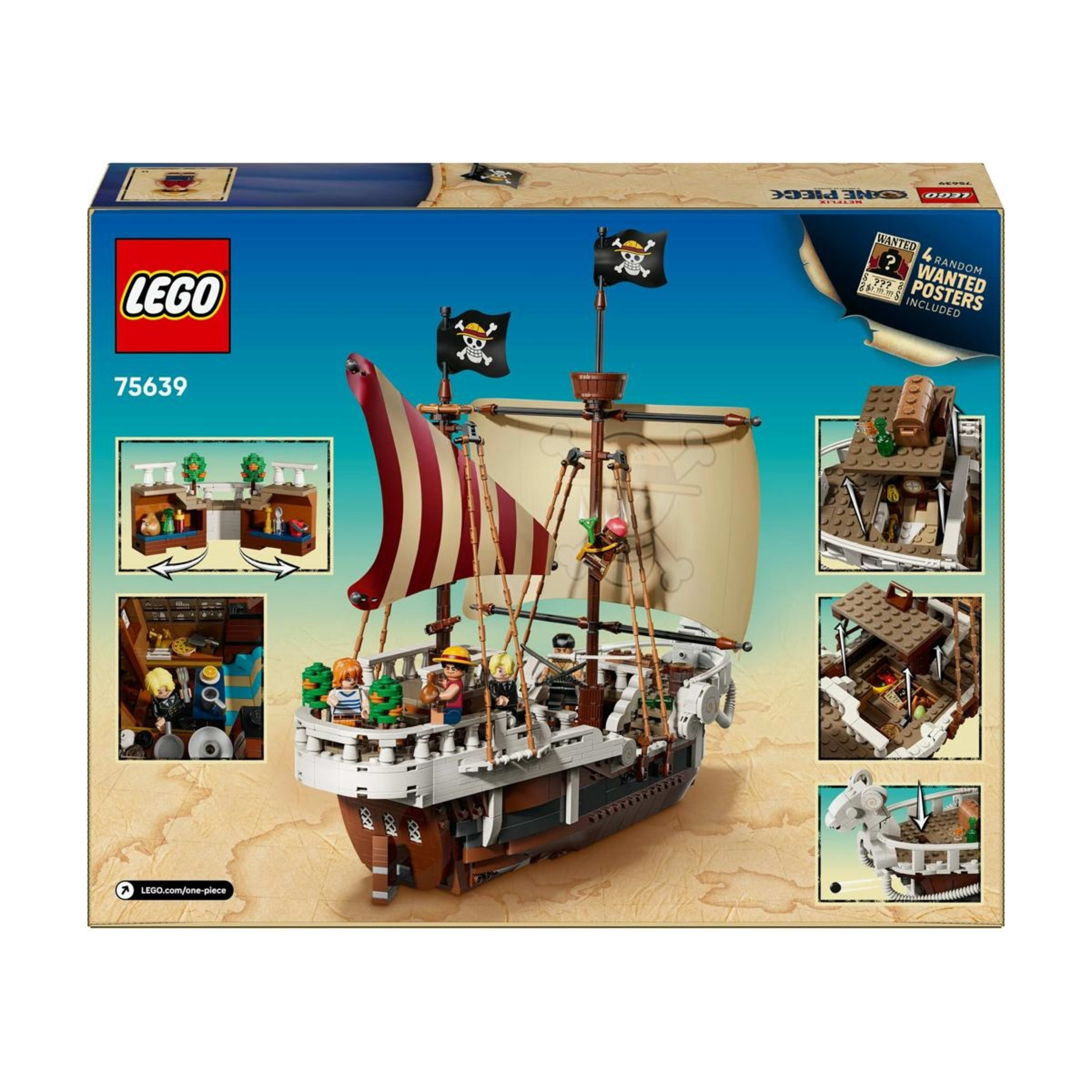 10 LEGO ONE PIECE The Going Merry Pirate Ship 75639, 10 of 10