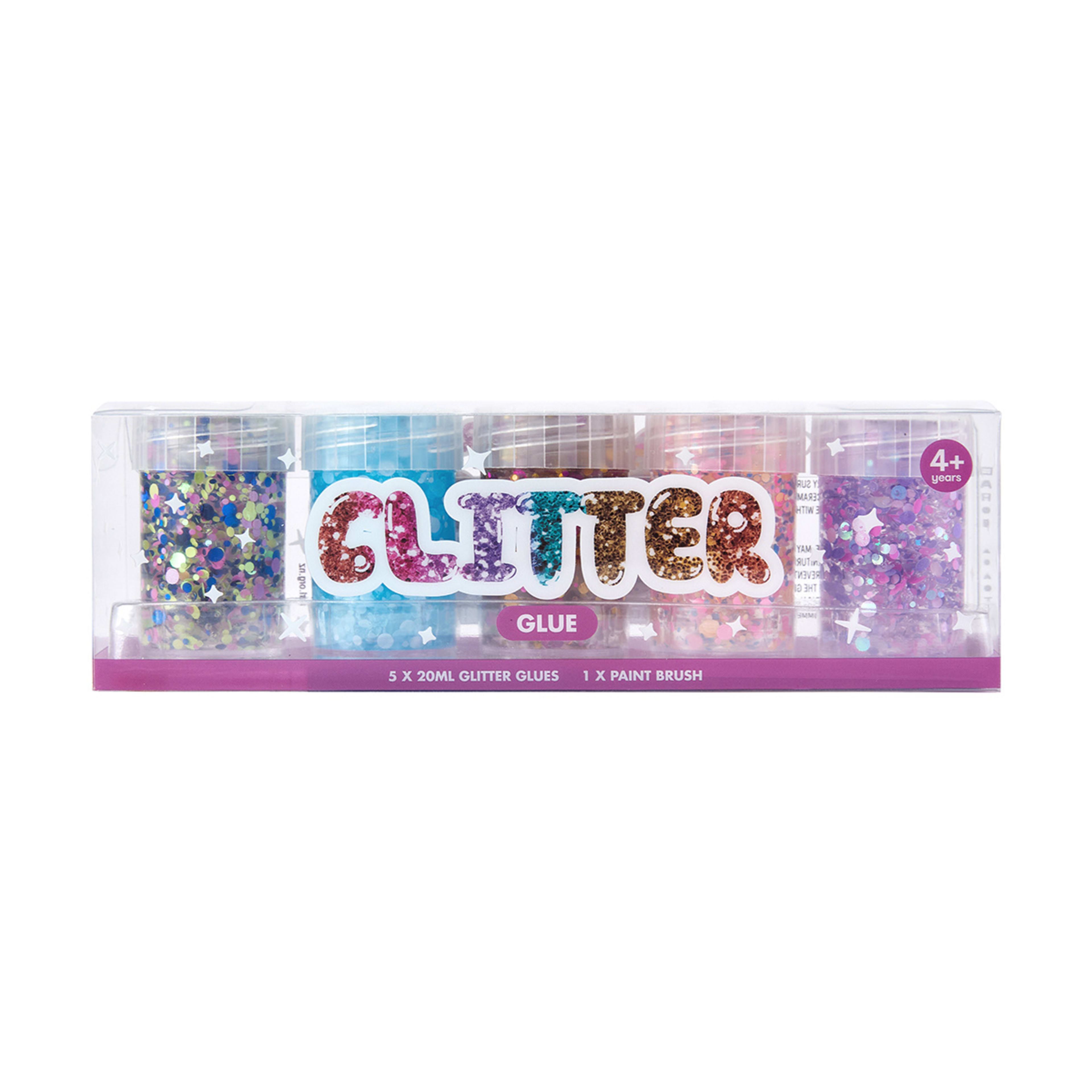 Glitter Glue Set Kmart