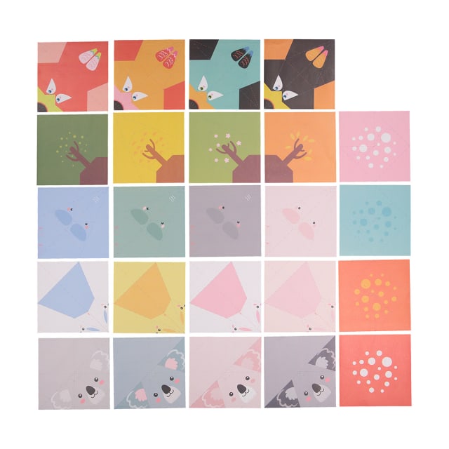 25 Piece Origami Kmart