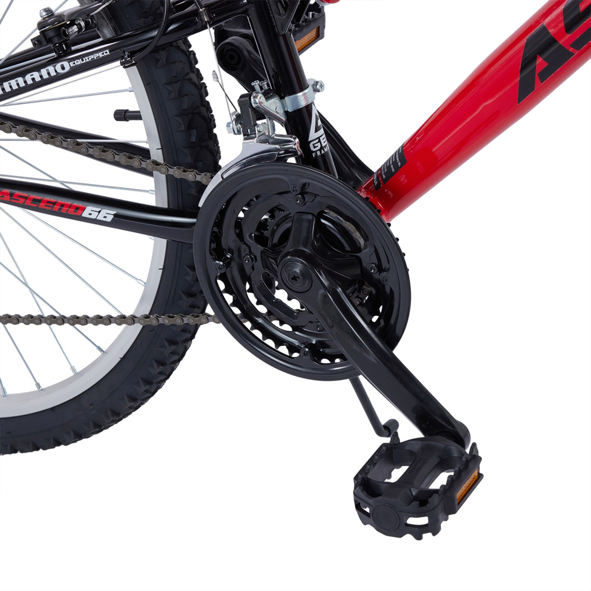 66cm Ascend Dual Suspension Bike Kmart