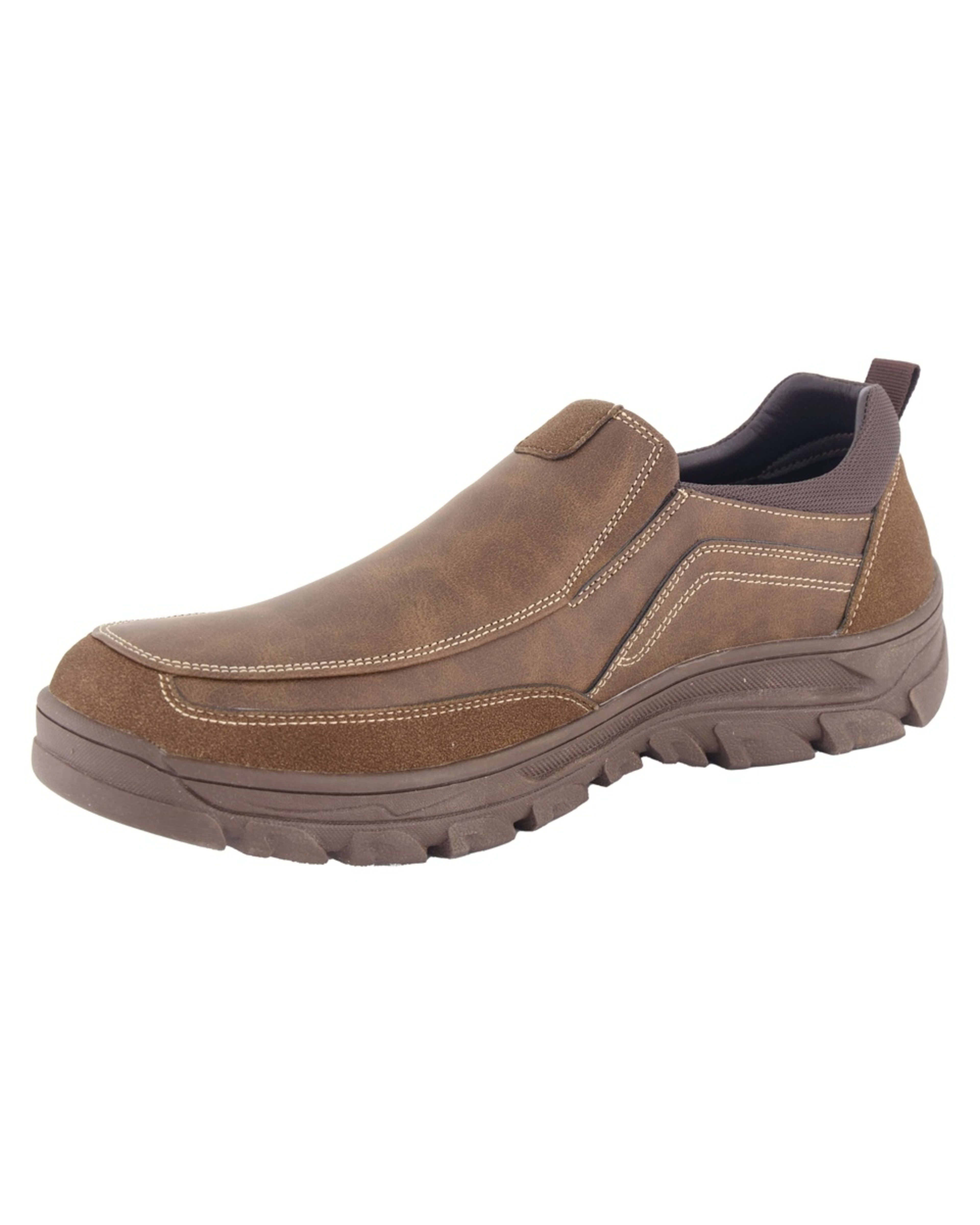 3 Casual Slip-On Shoes CHOCOLATE BROWN, 3 of 5