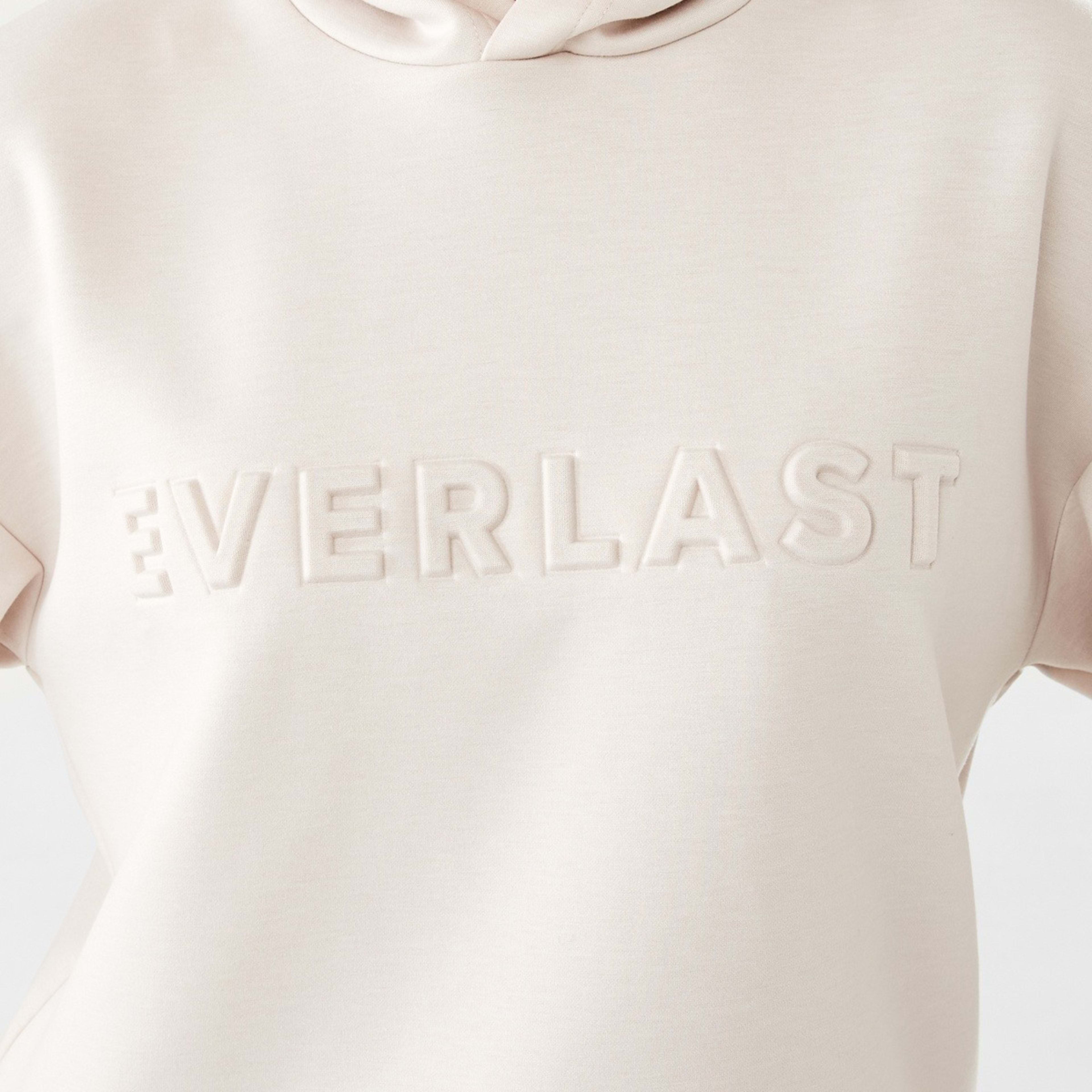 6 Everlast Womens Scuba Hoodie El Simple Cool Beige, 6 of 7