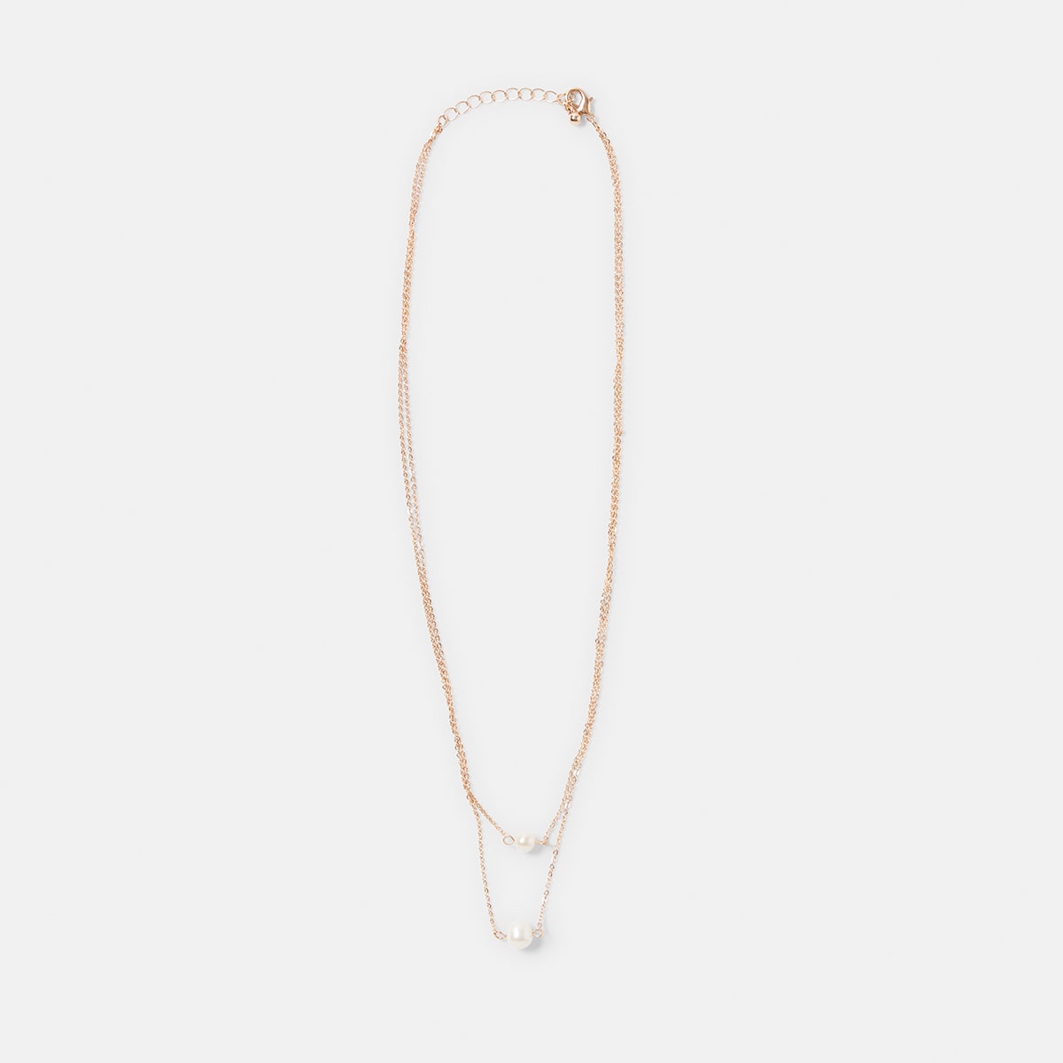 Cultivated Pearl Multi Layer Necklace 