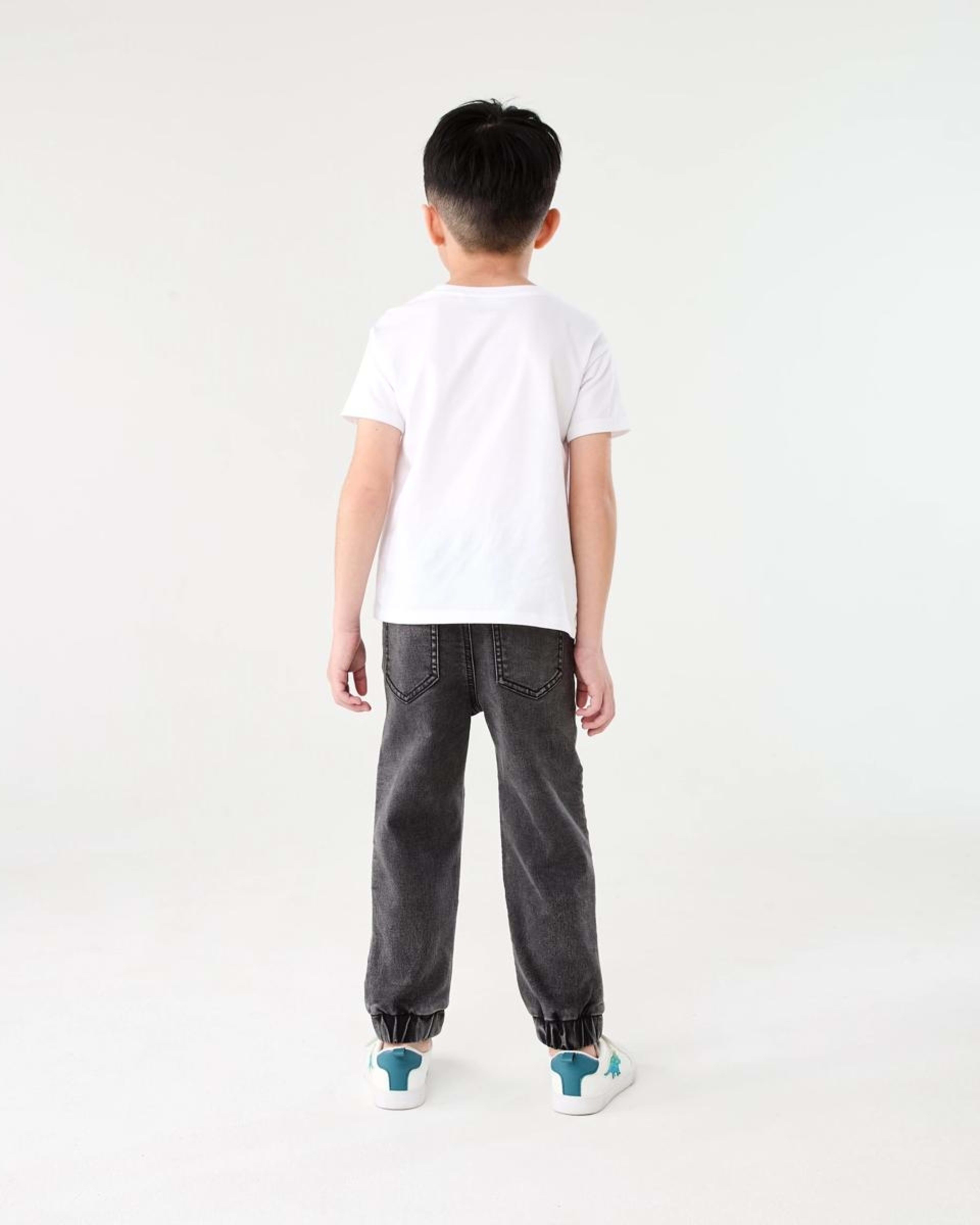 7 Moto Denim Jeans BLACK LIGHT WASH, 7 of 9