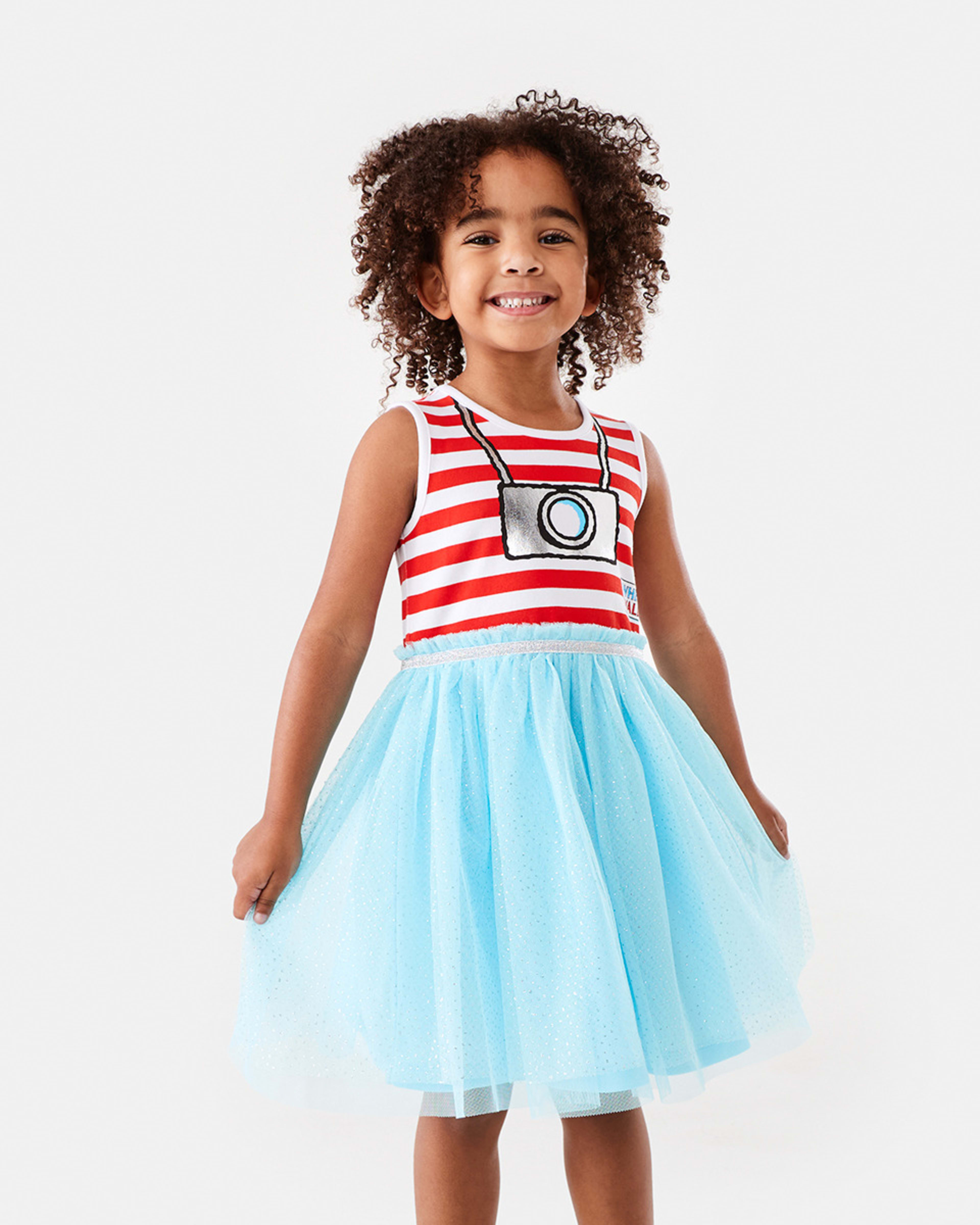 1 Where's Wally License Tutu Dress Wally