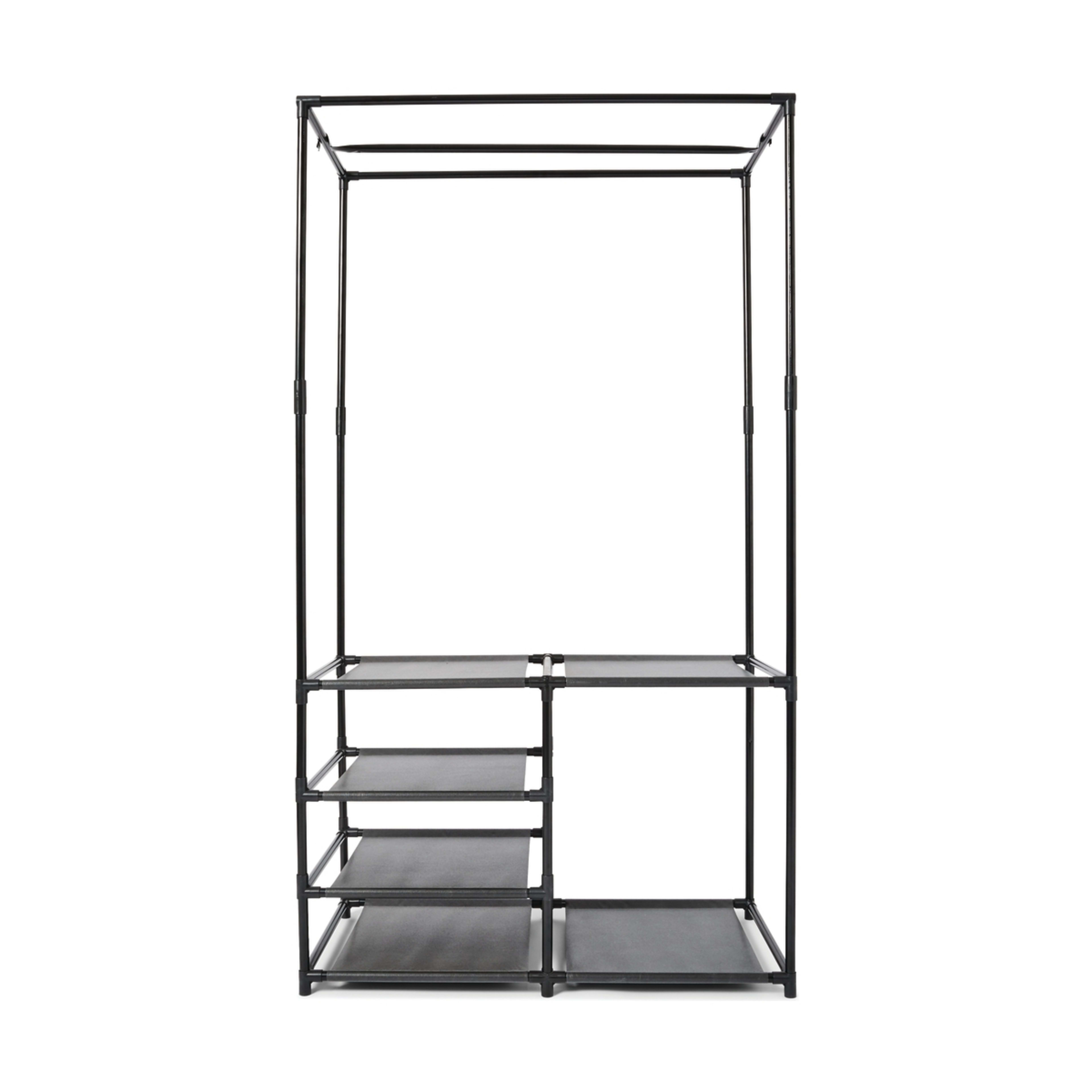 1 Open Wardrobe with Shelves
