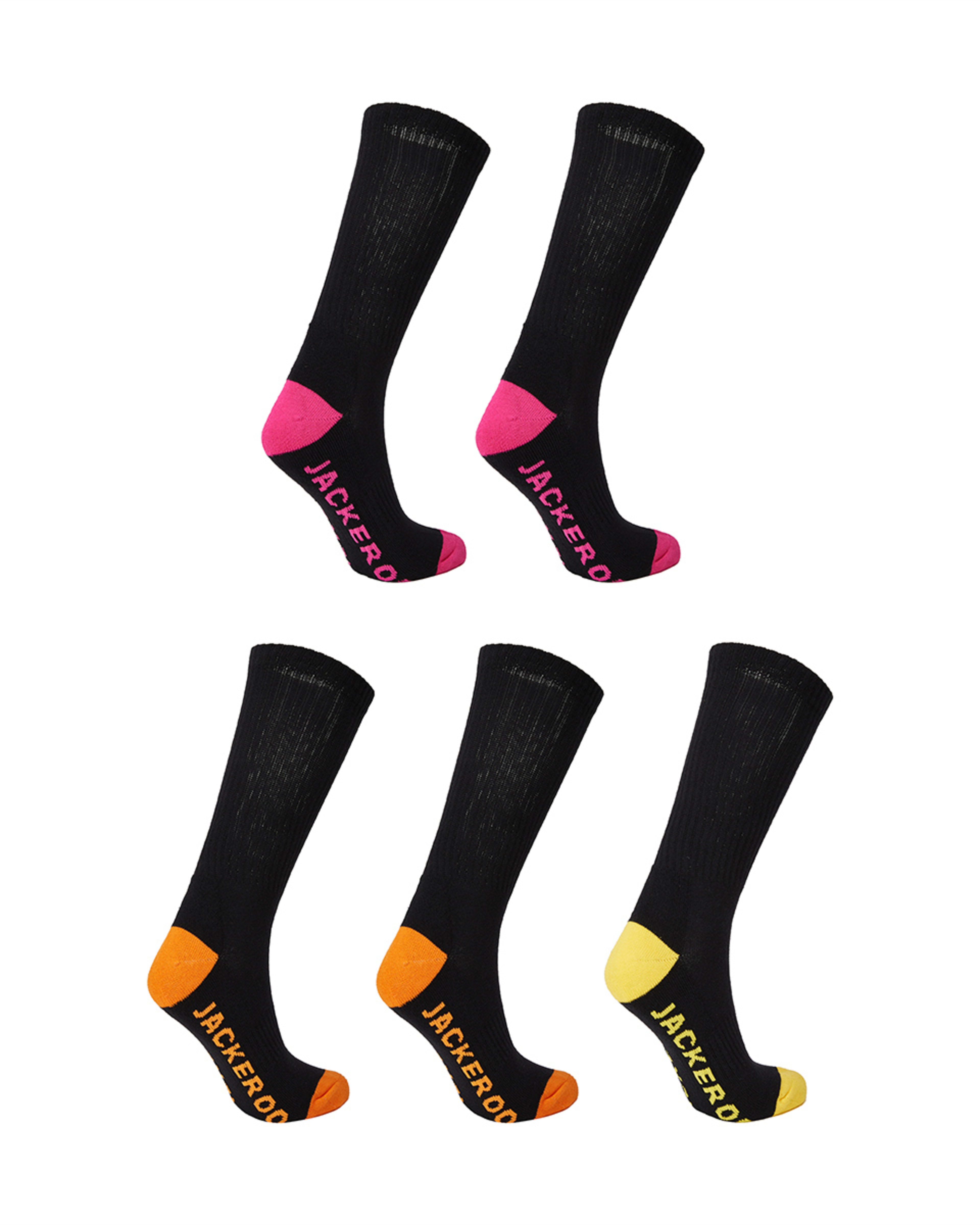 5 Pack Crew Jackeroo Industrial Socks Kmart