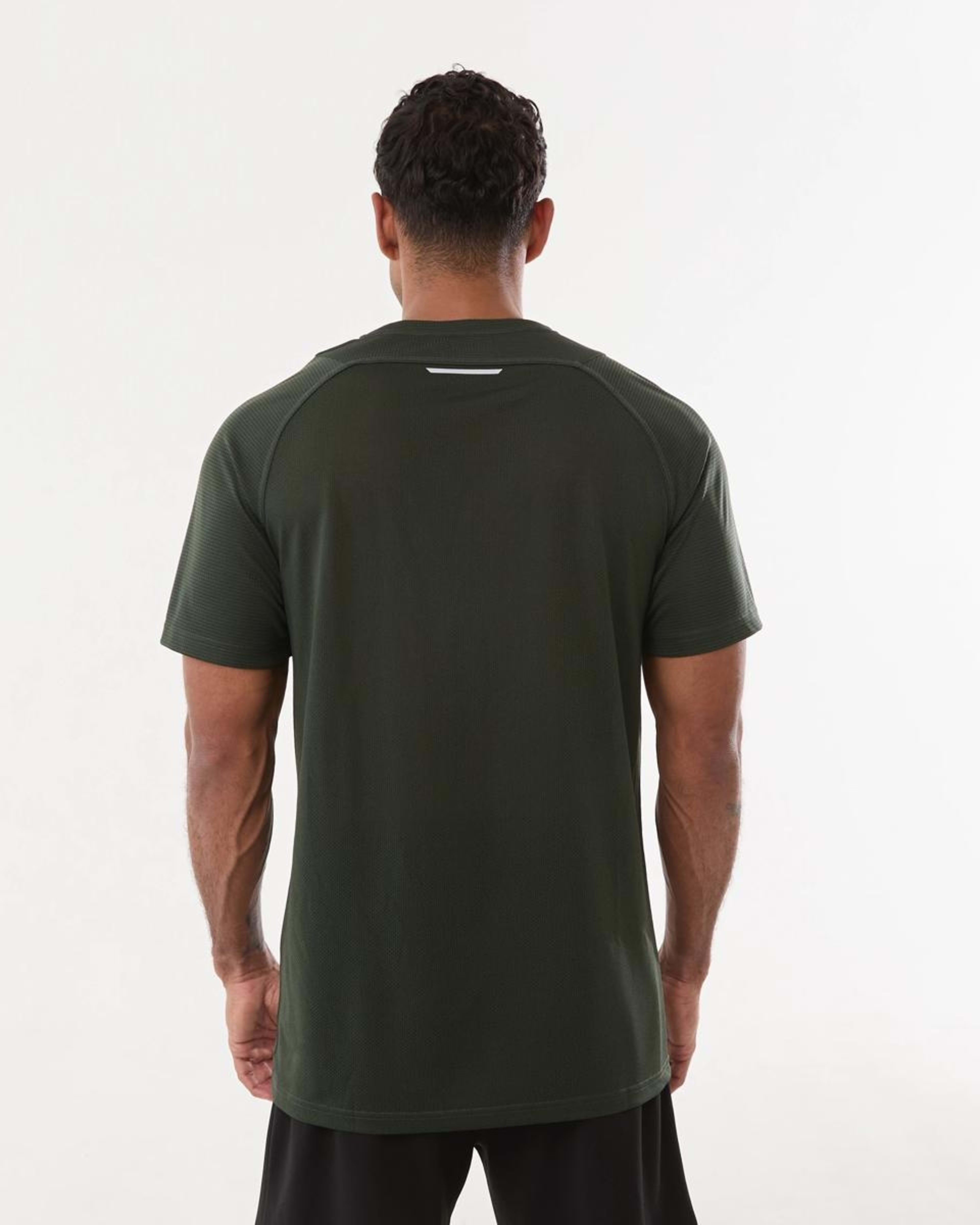3 Active Mens Performance T-shirt DEEPEST GREEN, 3 of 6