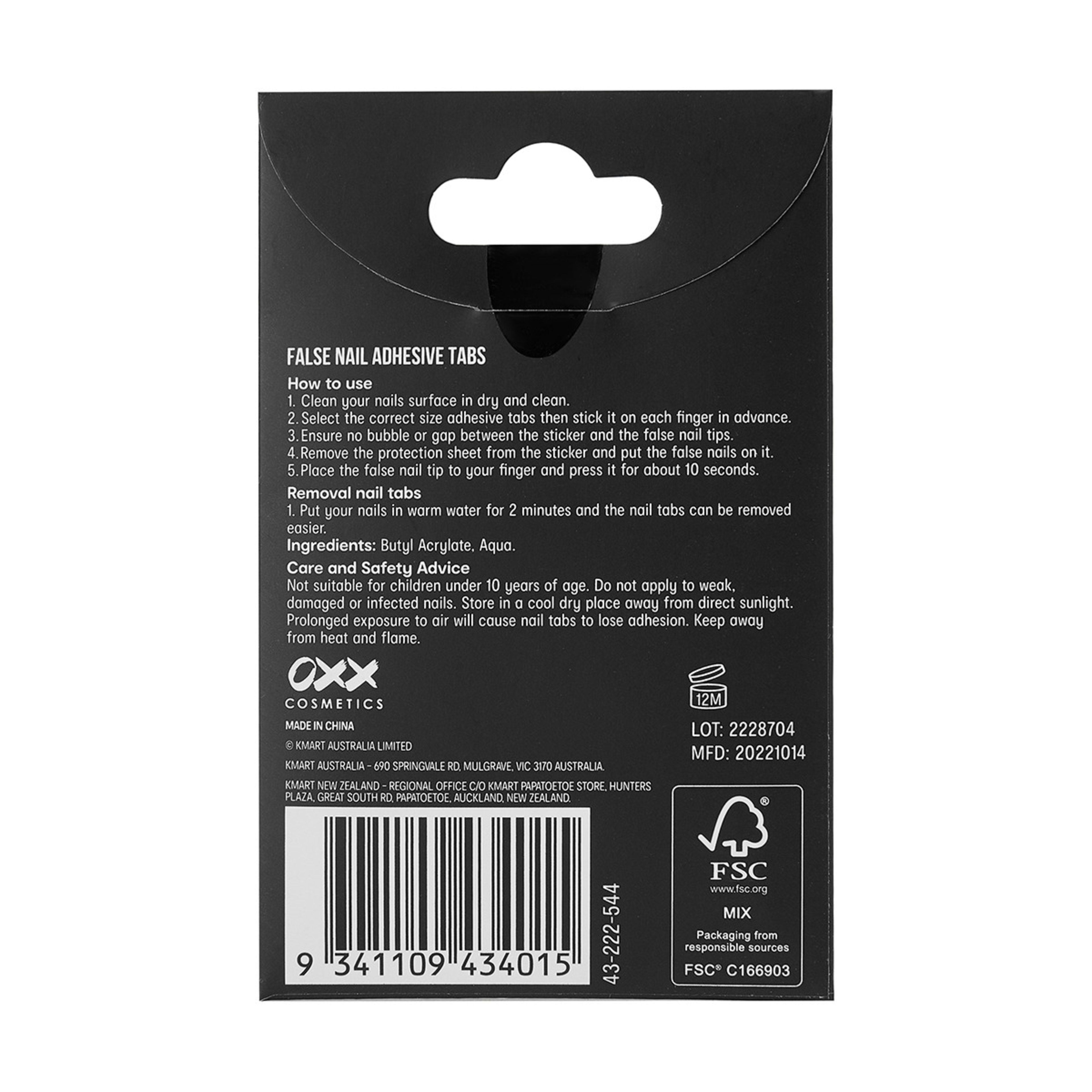 5 OXX Cosmetics 48 Pack Tools False Nail Adhesive Tabs, 5 of 5