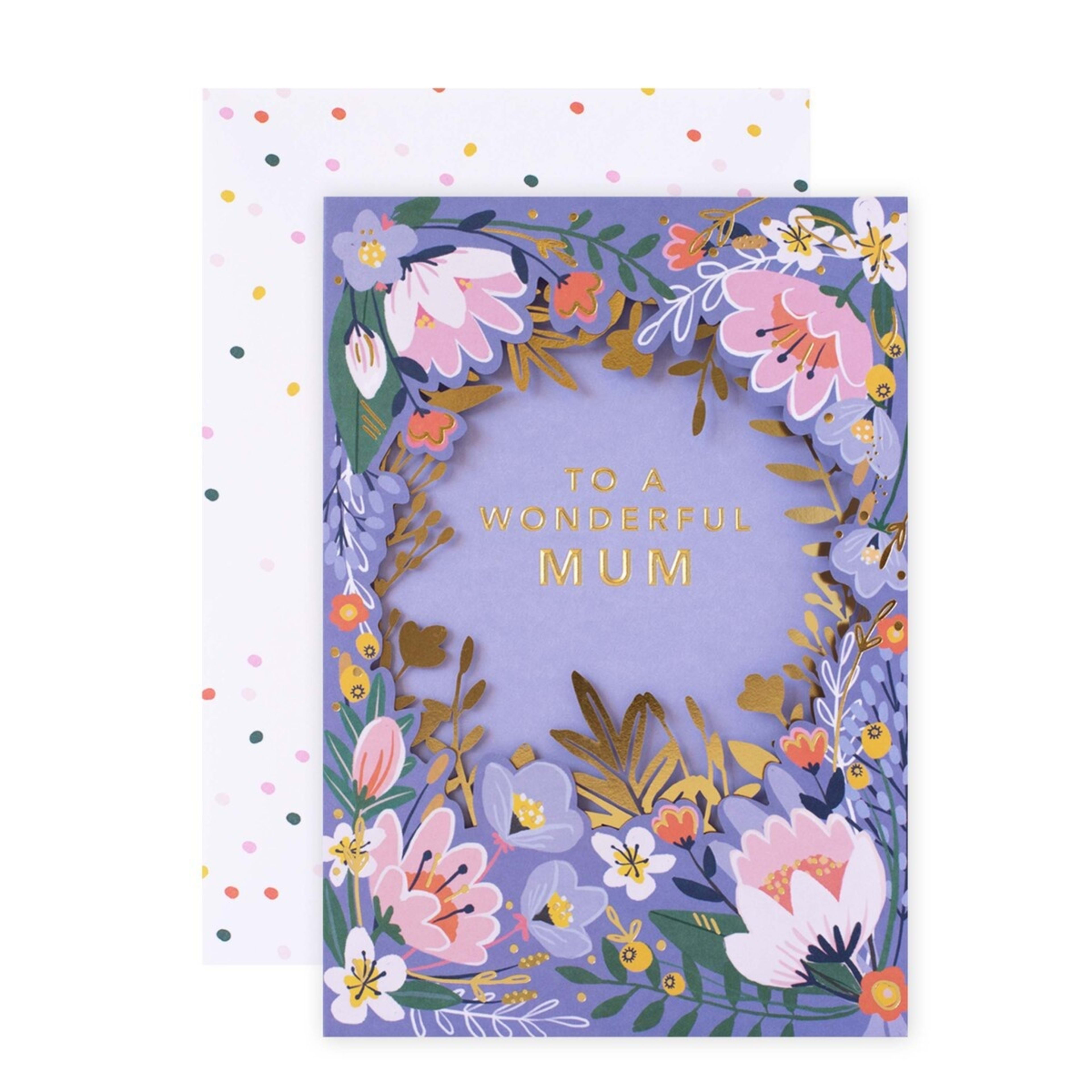 1 Hallmark Mother's Day Card - Wildflower Lawn