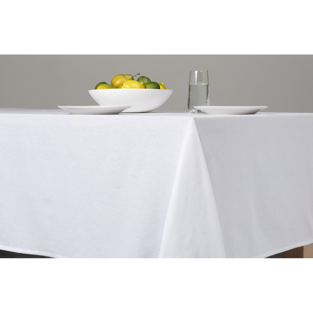 White Cotton Tablecloth Kmart