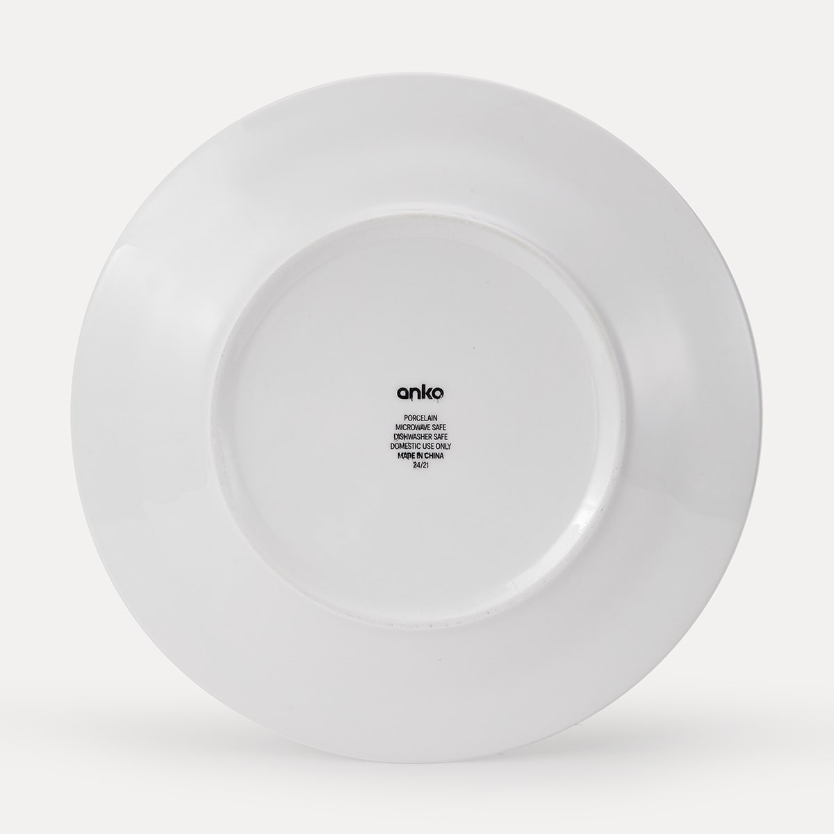 White Dinner Plate Kmart NZ