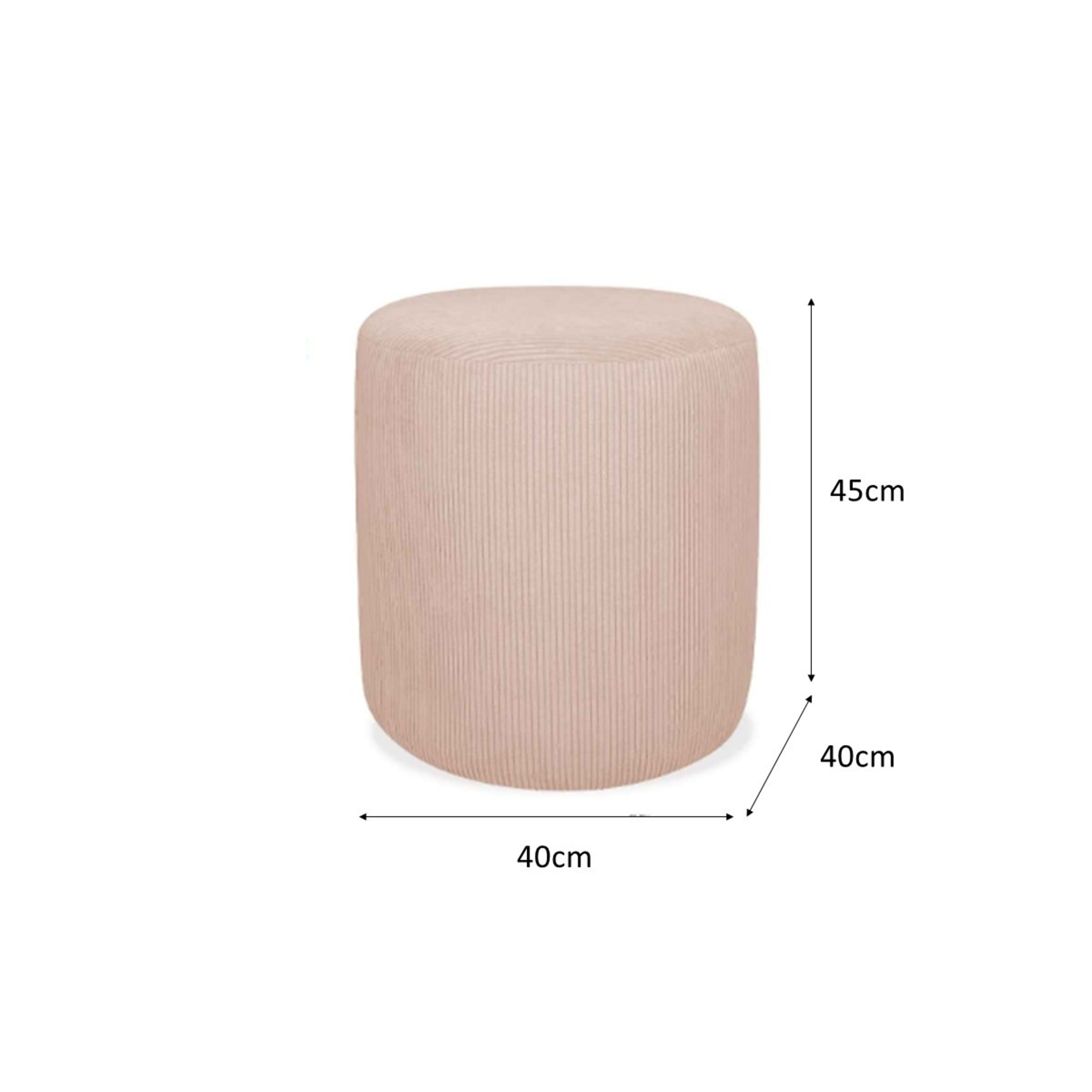 8 Quinn Ottoman - Sunset, 8 of 8