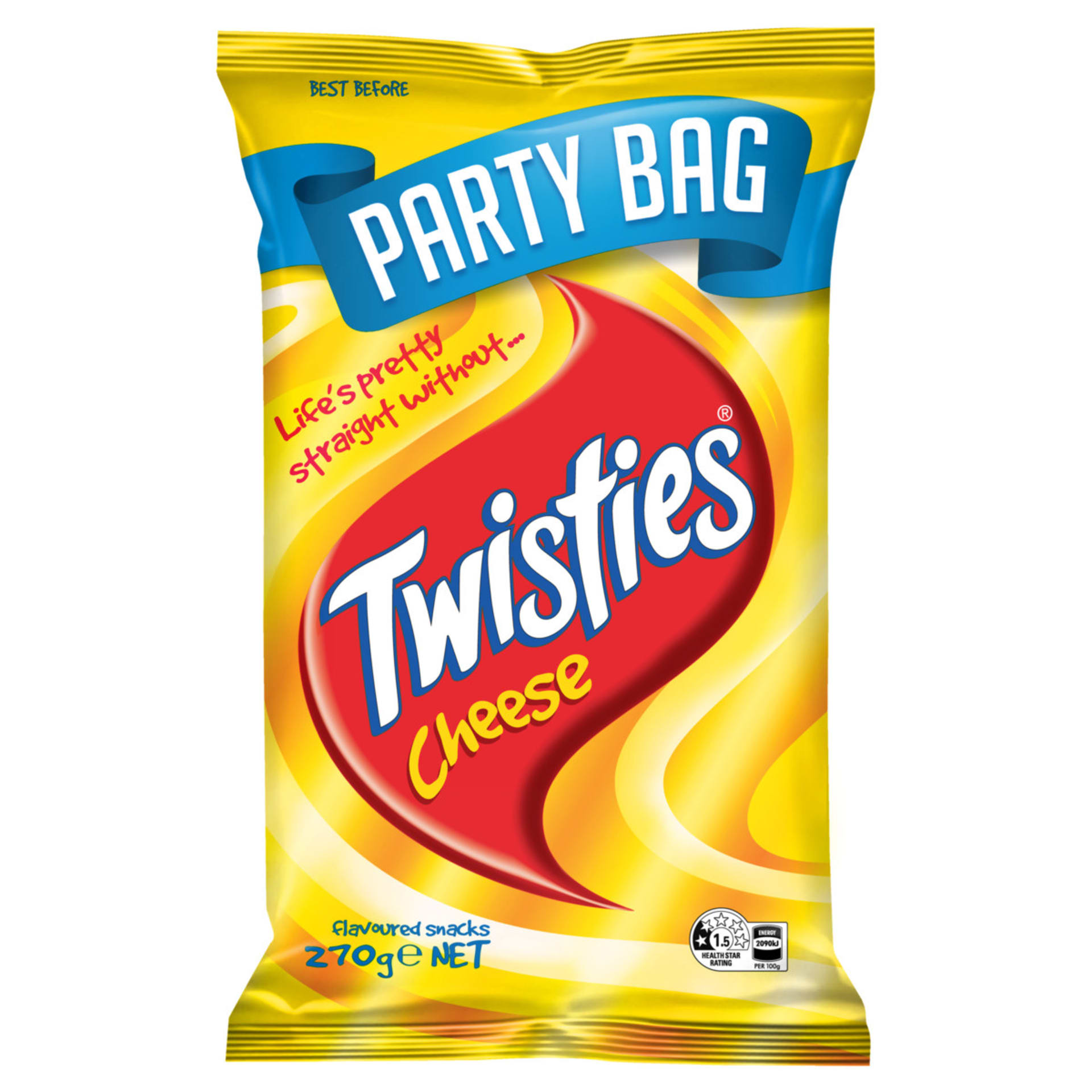 Twisties Cheese Party Bag 270g Kmart